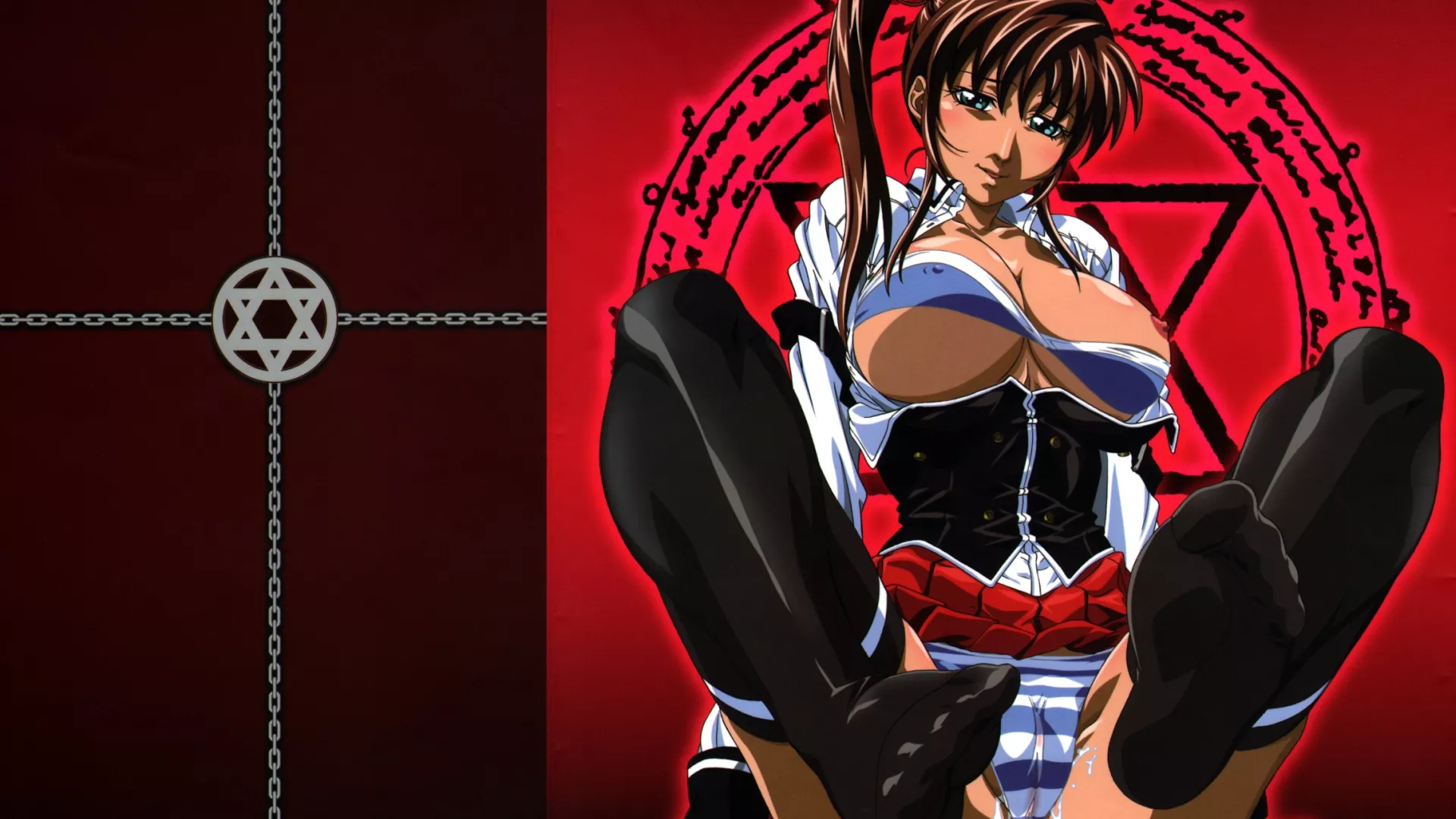 [Wallpaper] Kurumi Imari from Bible Black