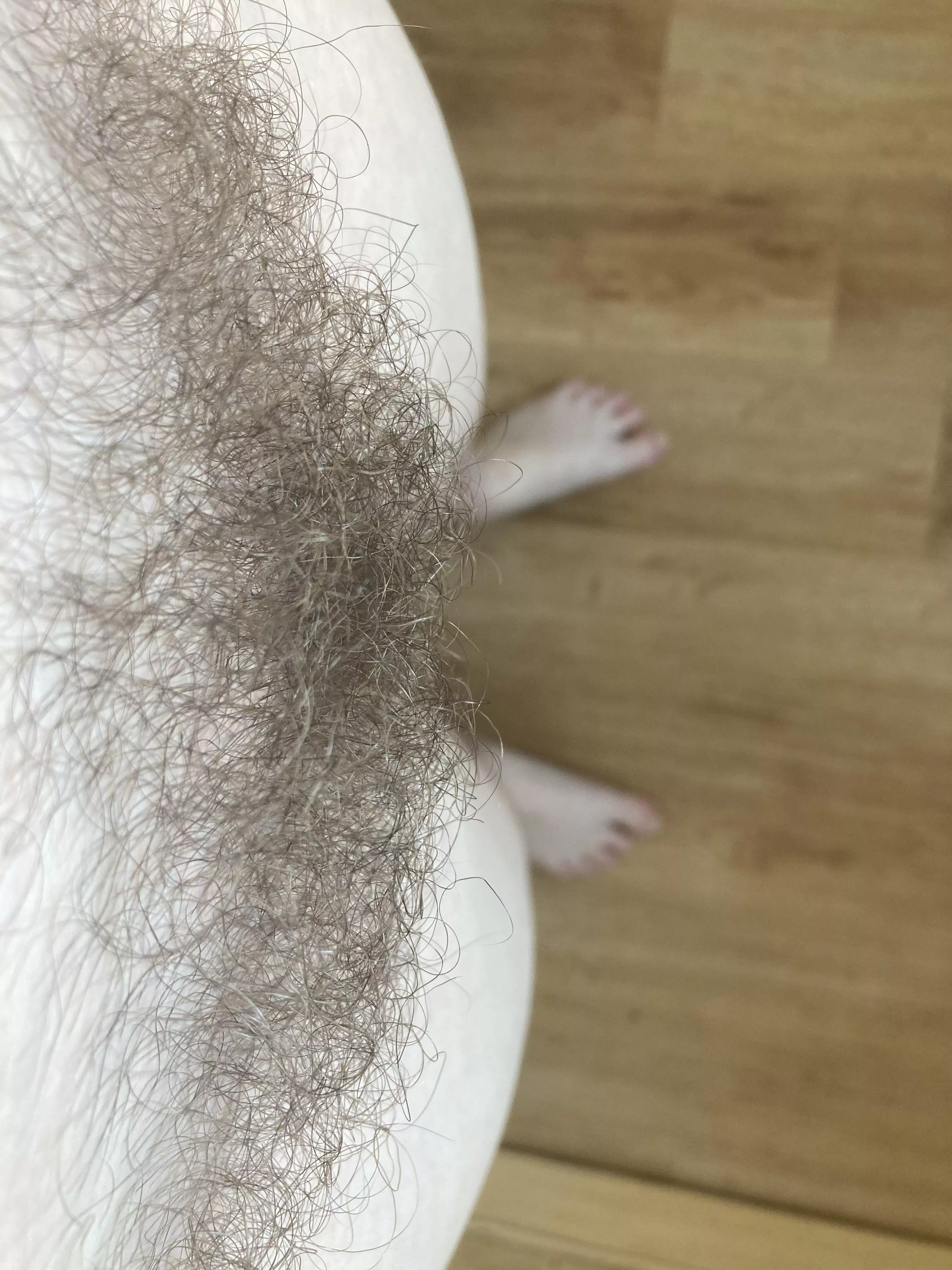 Wanna pet my fluffy pussy hair?