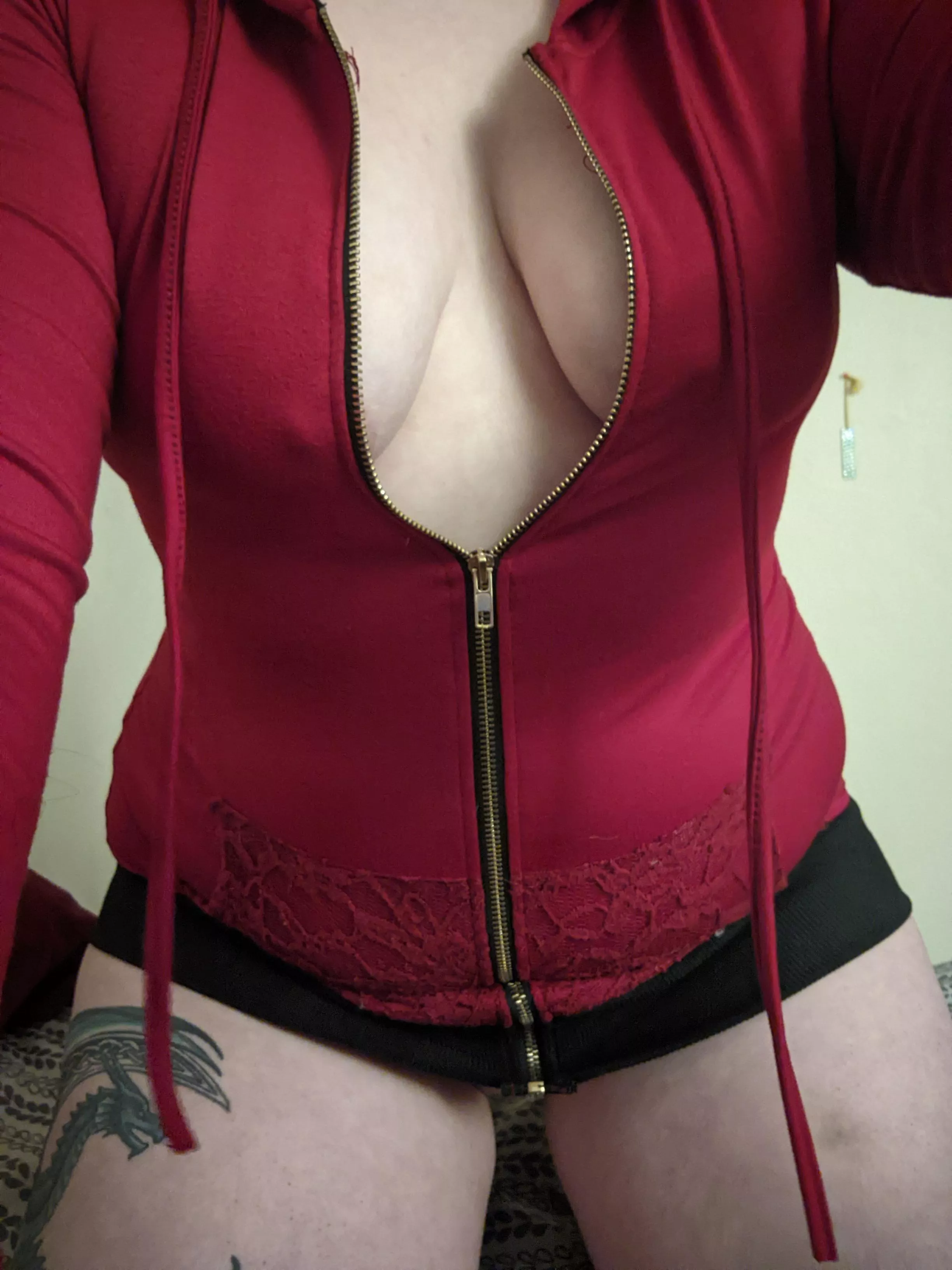 Wanna unzip and see what's waiting for you?