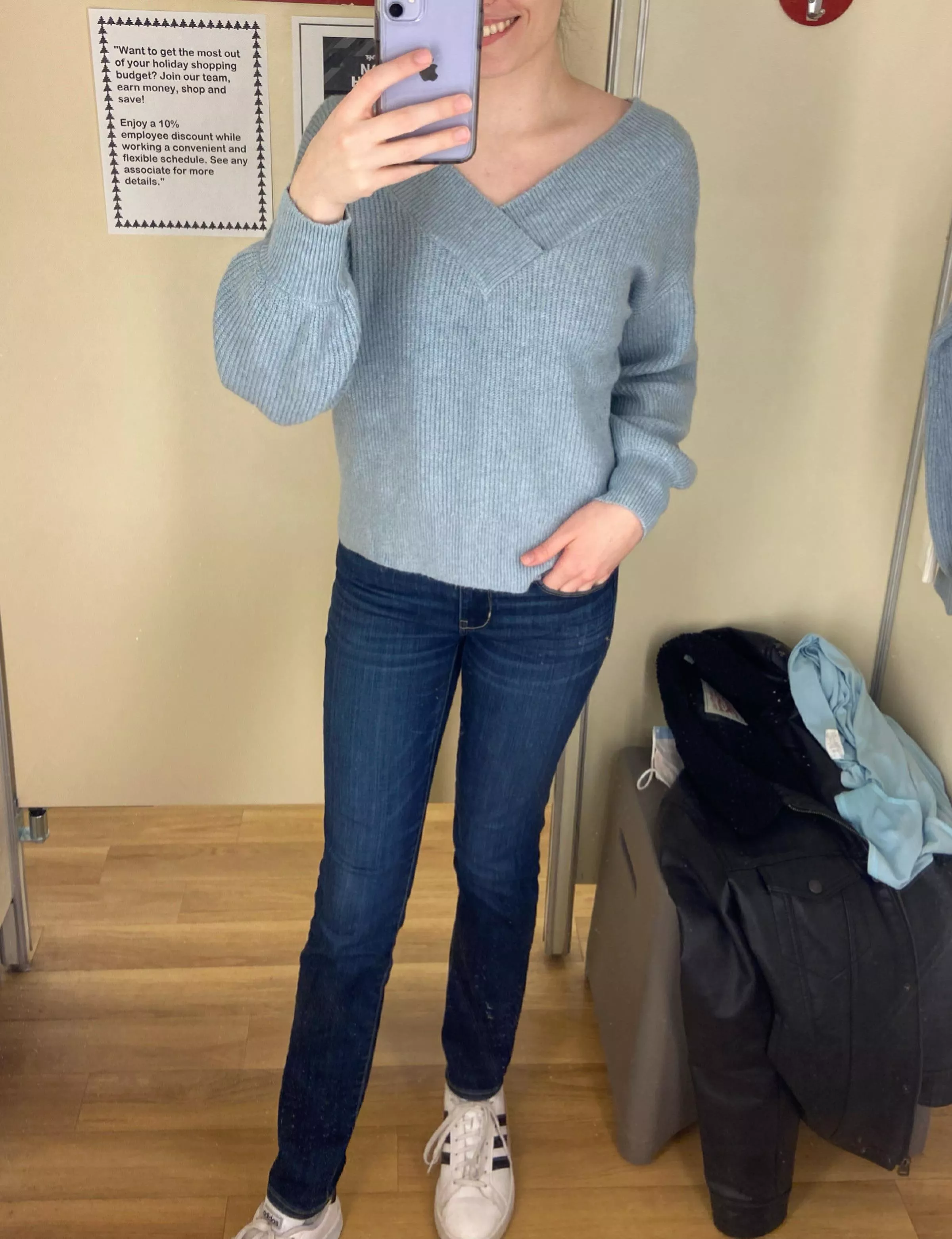 Want to come in the dressing room with me? [F]