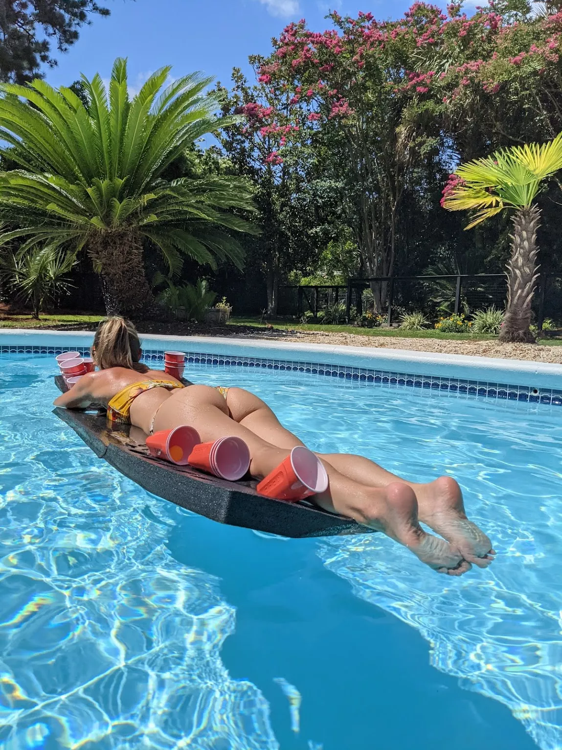 Want to have a pool day with her?