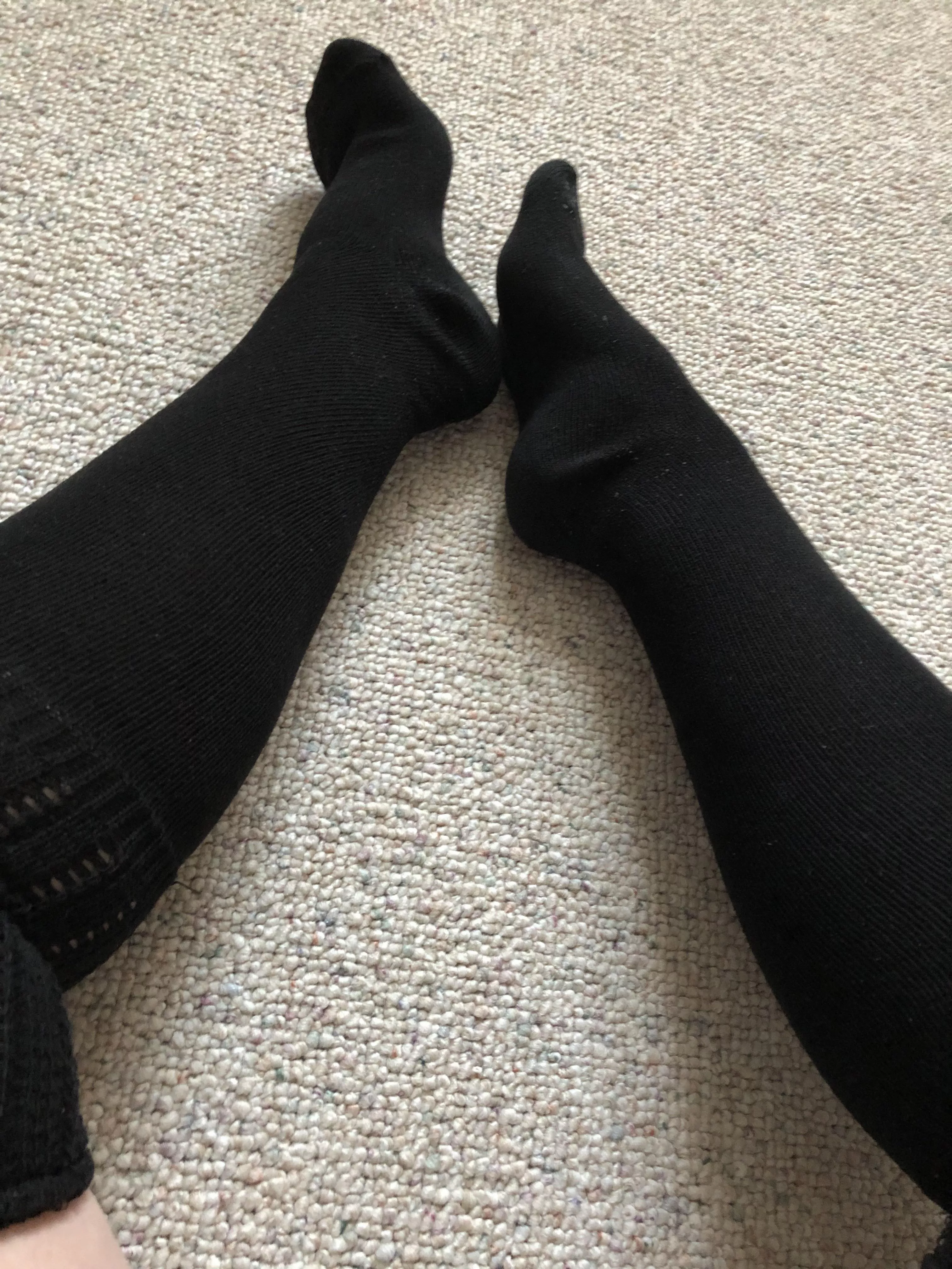 Want to take off my black socks? (F)