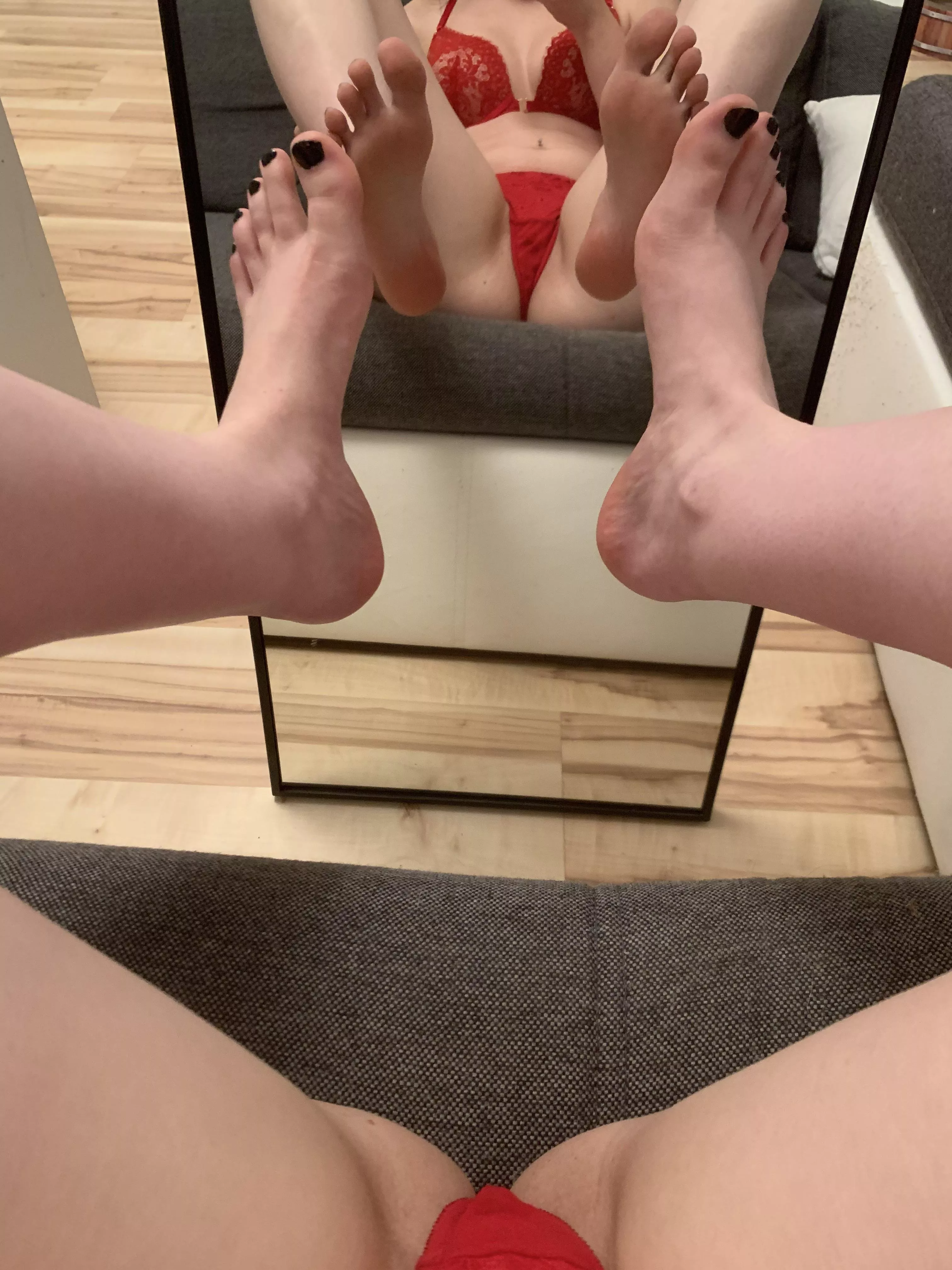 Want to worship my feet?