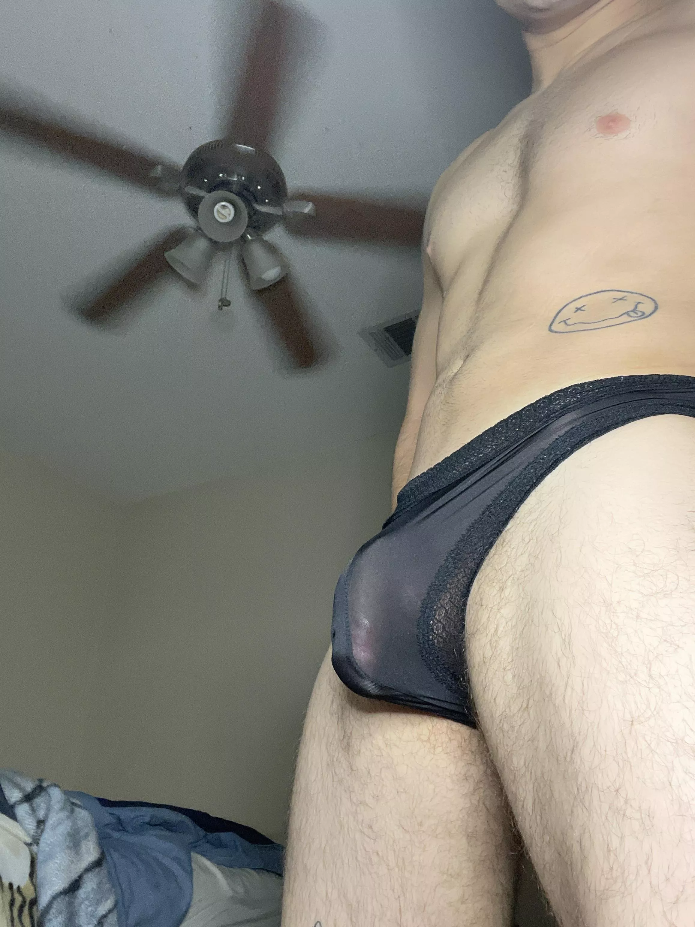 Wanted to see how my cock looked in this haha