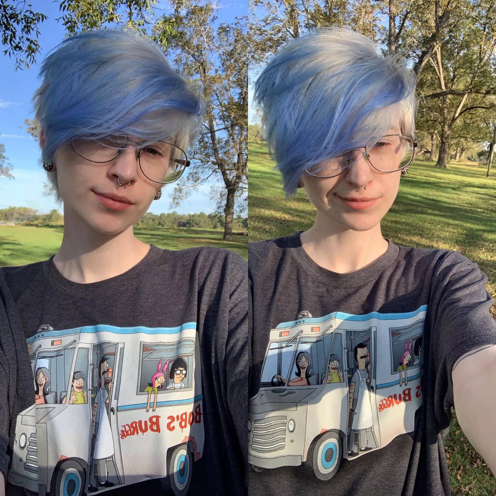 Wanted to show off what I did to my hair!ðŸ’™ðŸ§Š