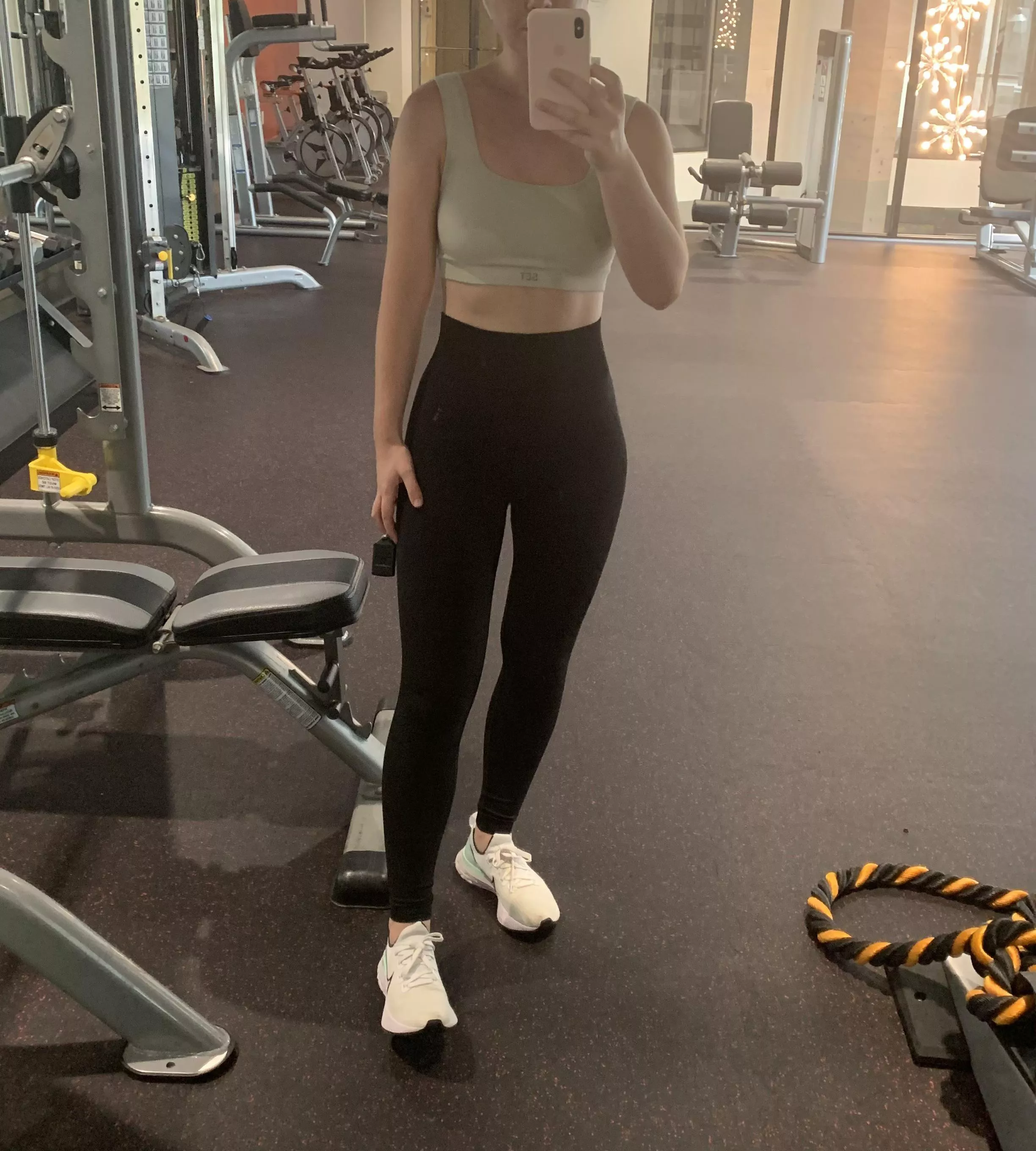 Was feeling myself in the gym the other day!