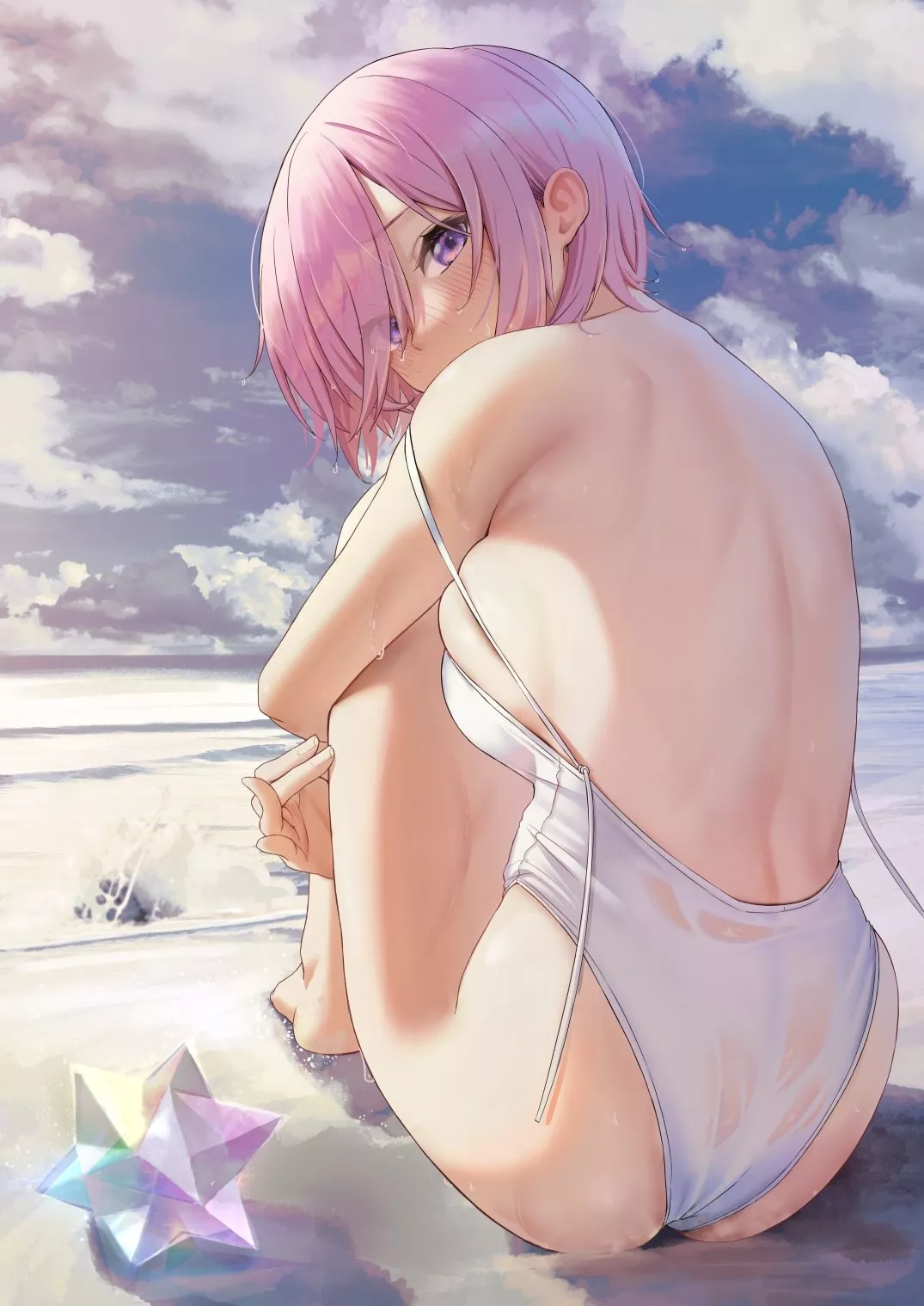 Watching the Sunset with Mashu [F/GO]