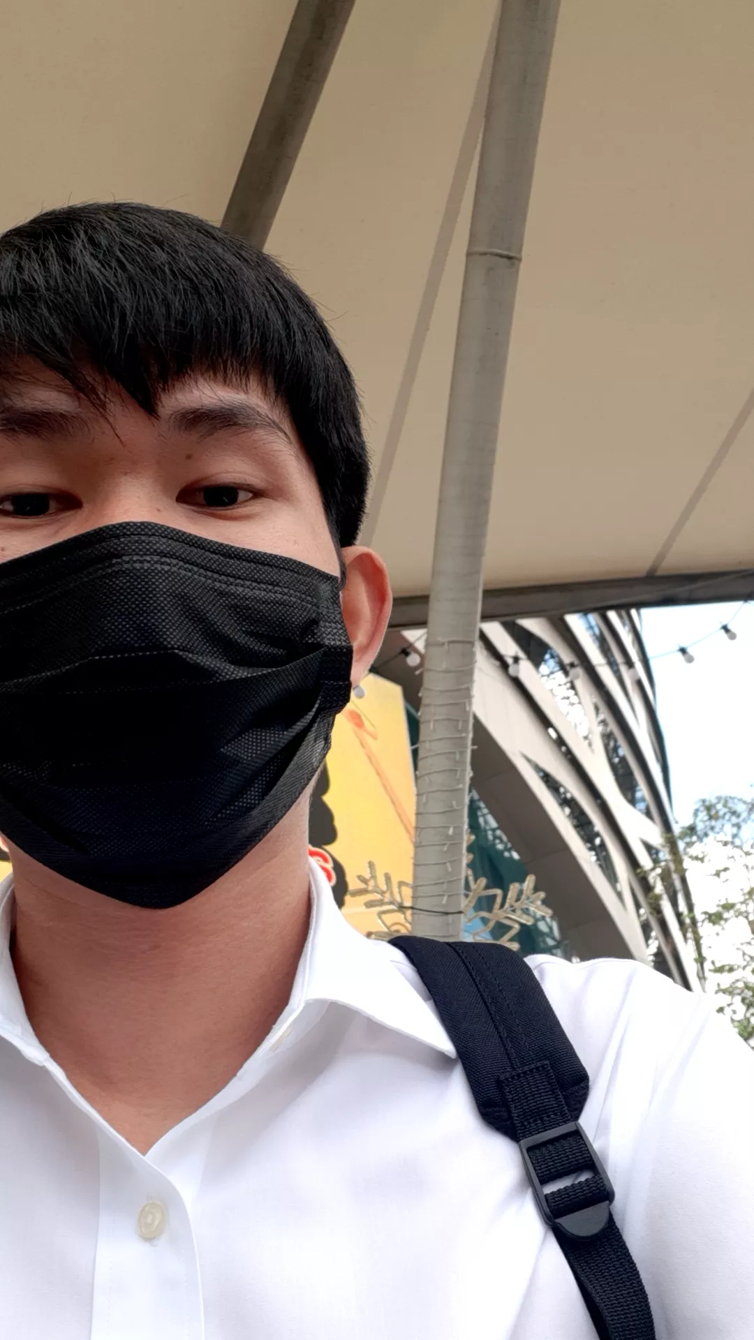 Wear mask stay safe. How do i look ?