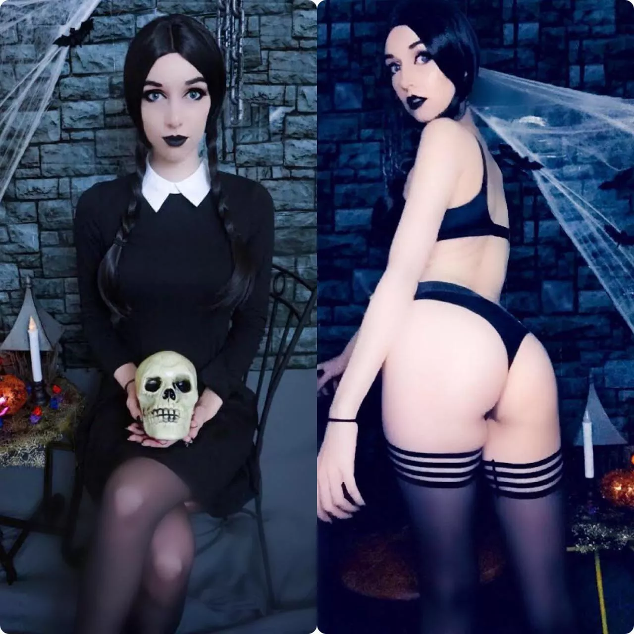 Wednesday Addams On or Off by Dani Searcy