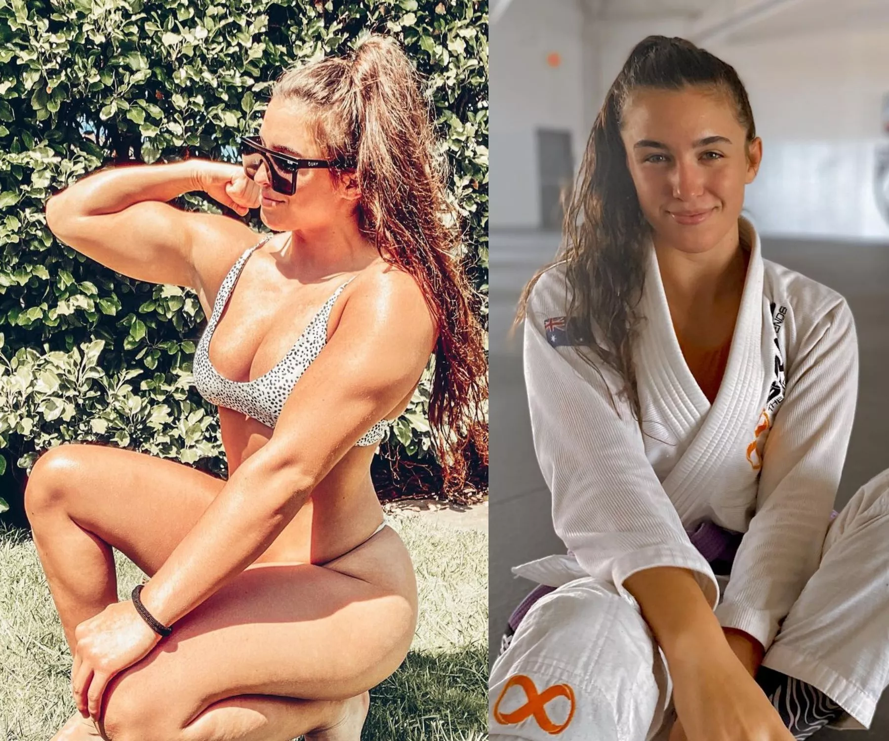 Weight lifter and Jiu Jitsu competitor Zanetta Poretti