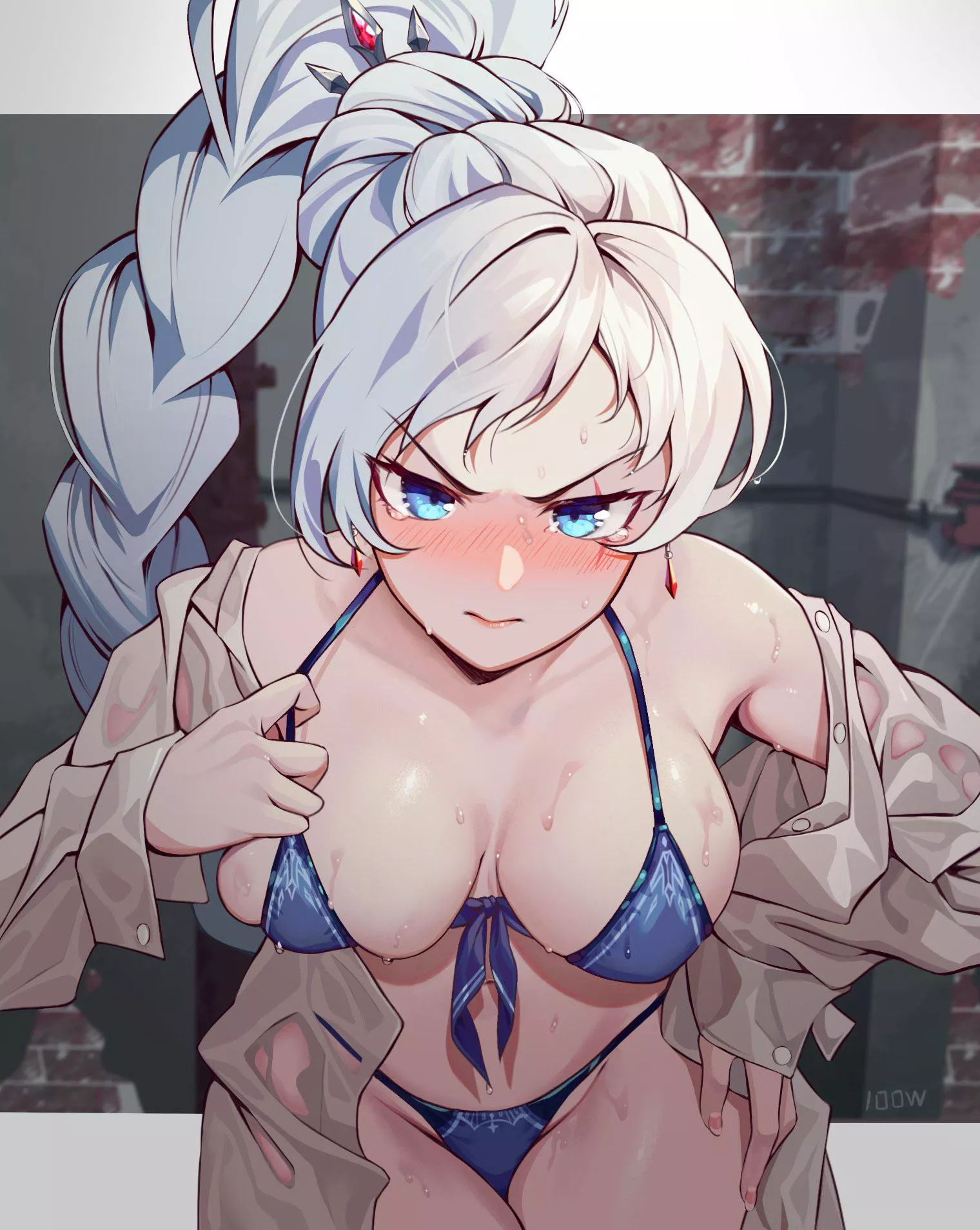 Weiss is all wet [100wang]