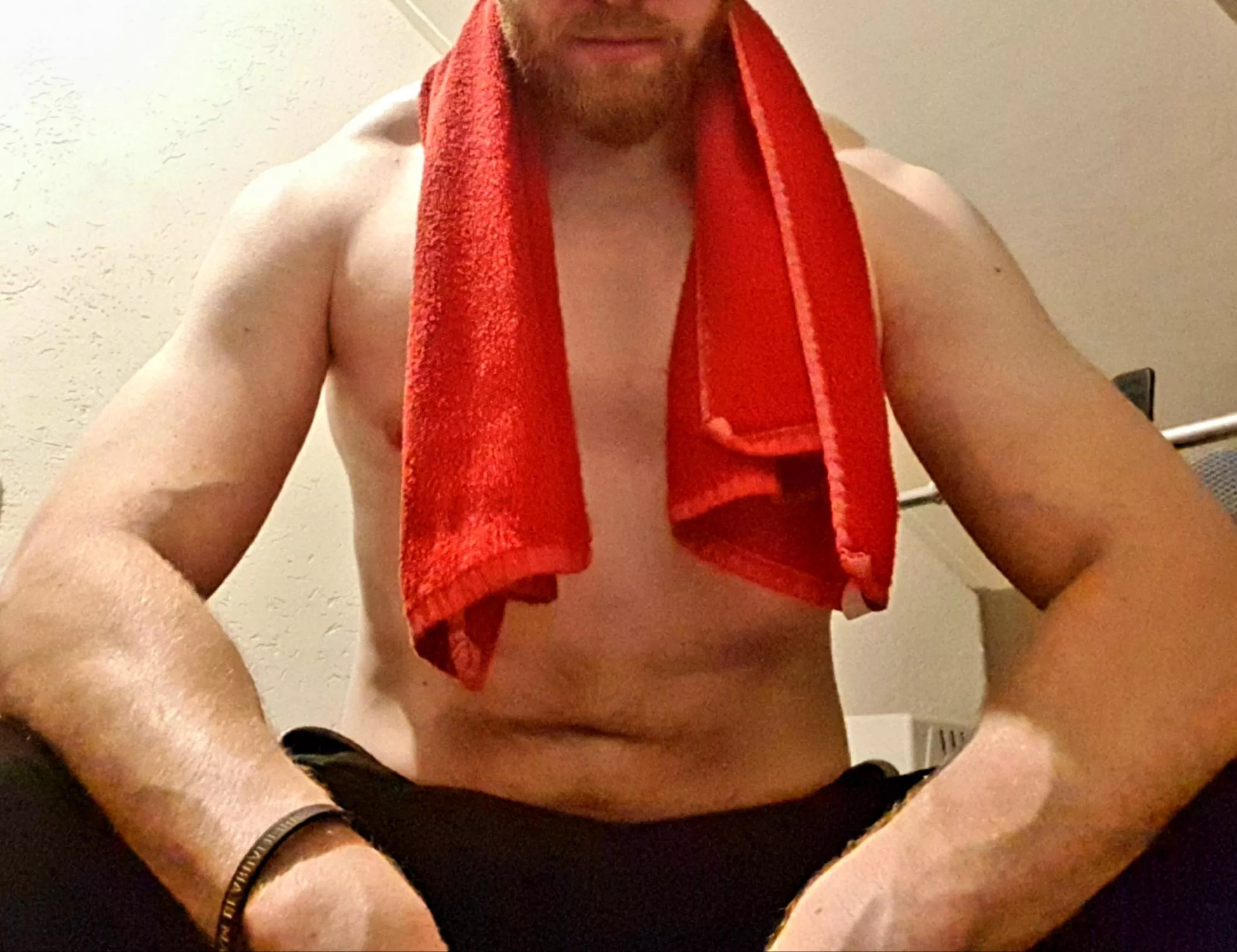 Well, I'[m] beat. Worked out harder than last time. What a way to start the weekend ðŸ’ª