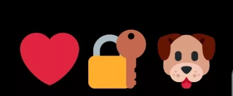 What 3 emojis? As my Goddess's devoted, locked pup, these are mine. What are yours?