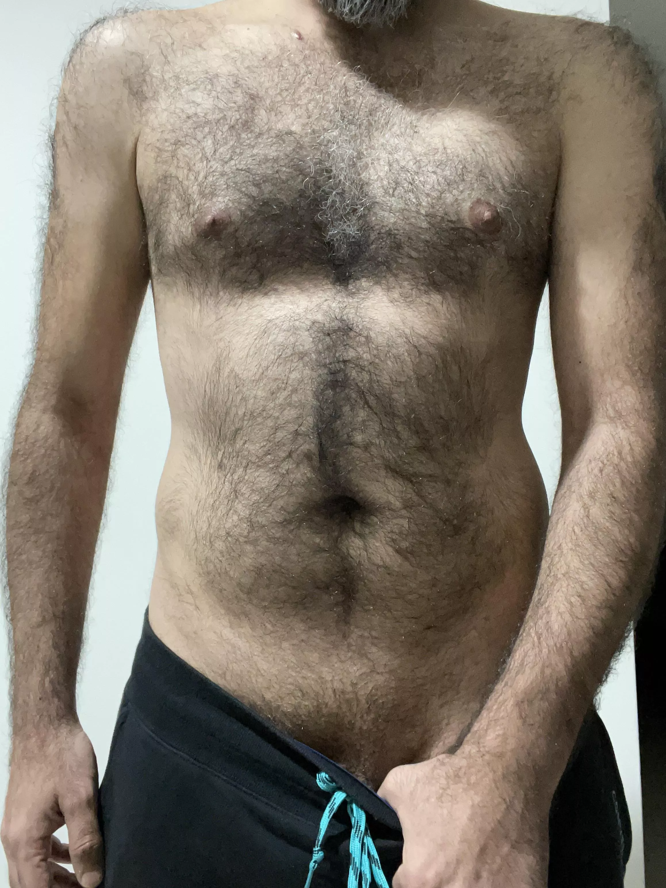 What about a bit of grey chest hair?