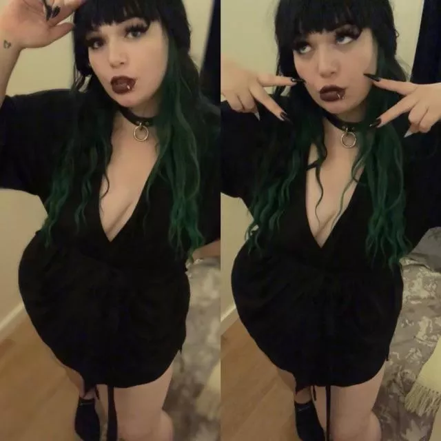 What dirty things would you do to your little goth femboy 😏