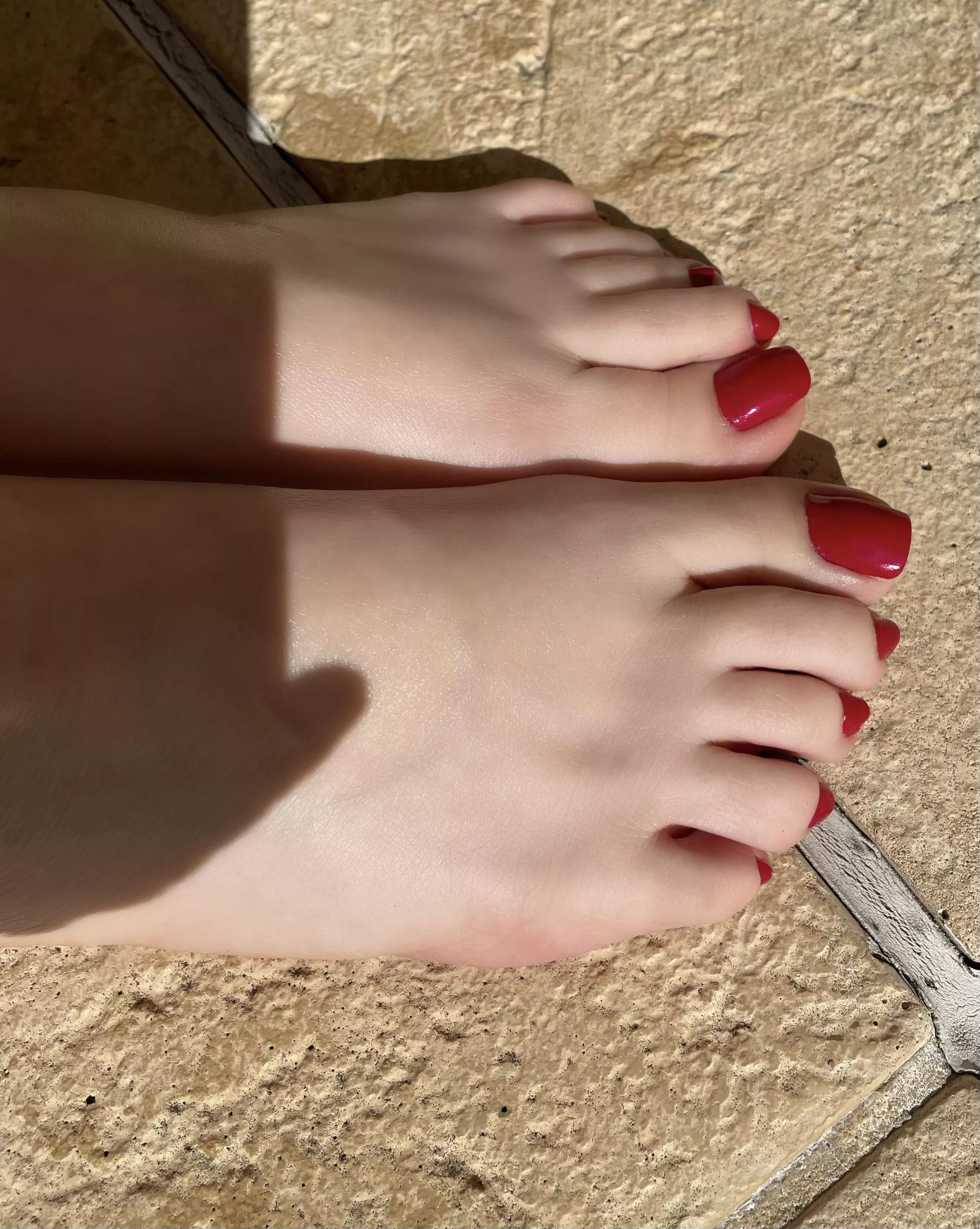 What do you think of my post workout toes? Don’t they look delicious