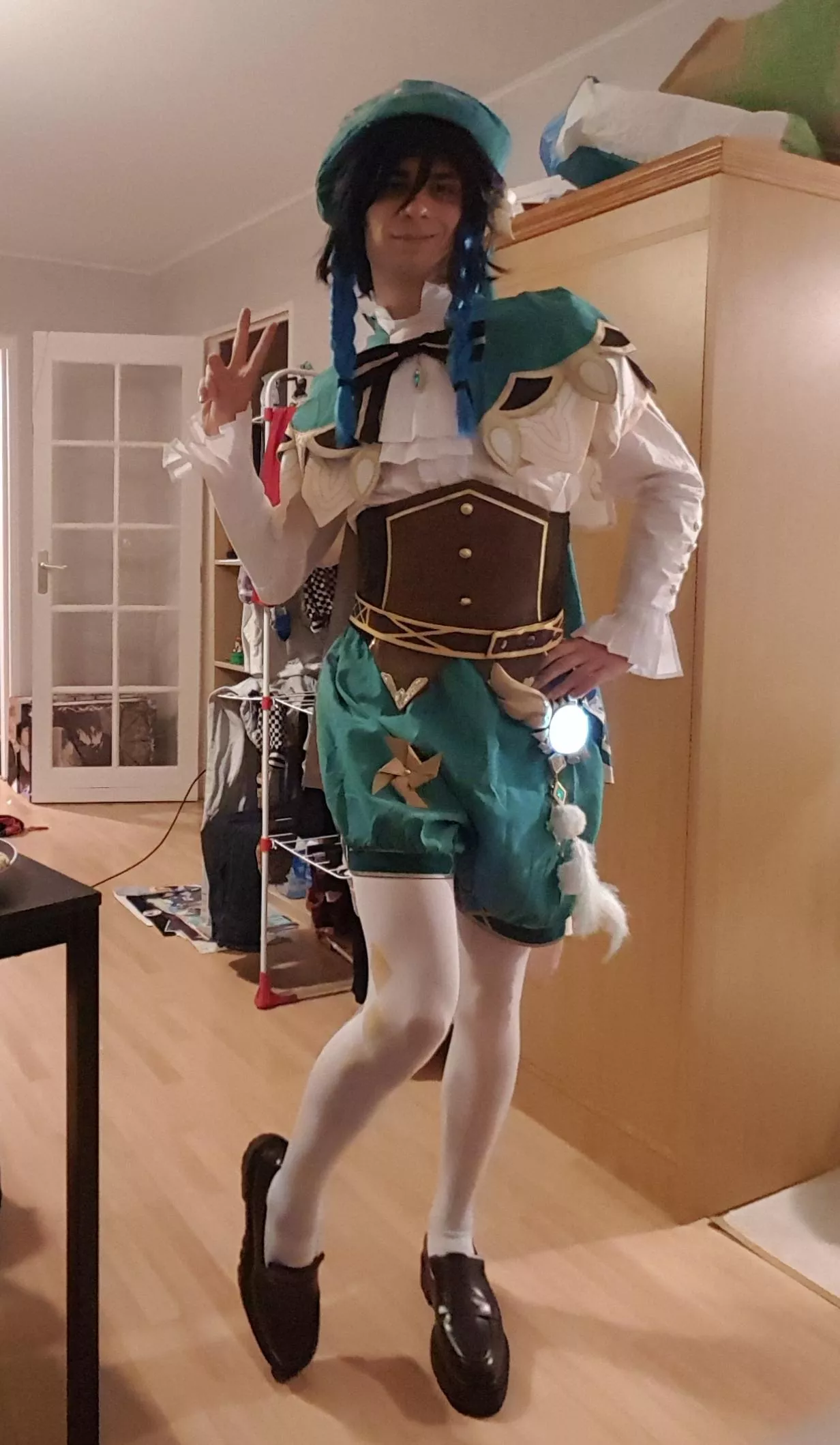 What do you think of my Venti cosplay ? :3