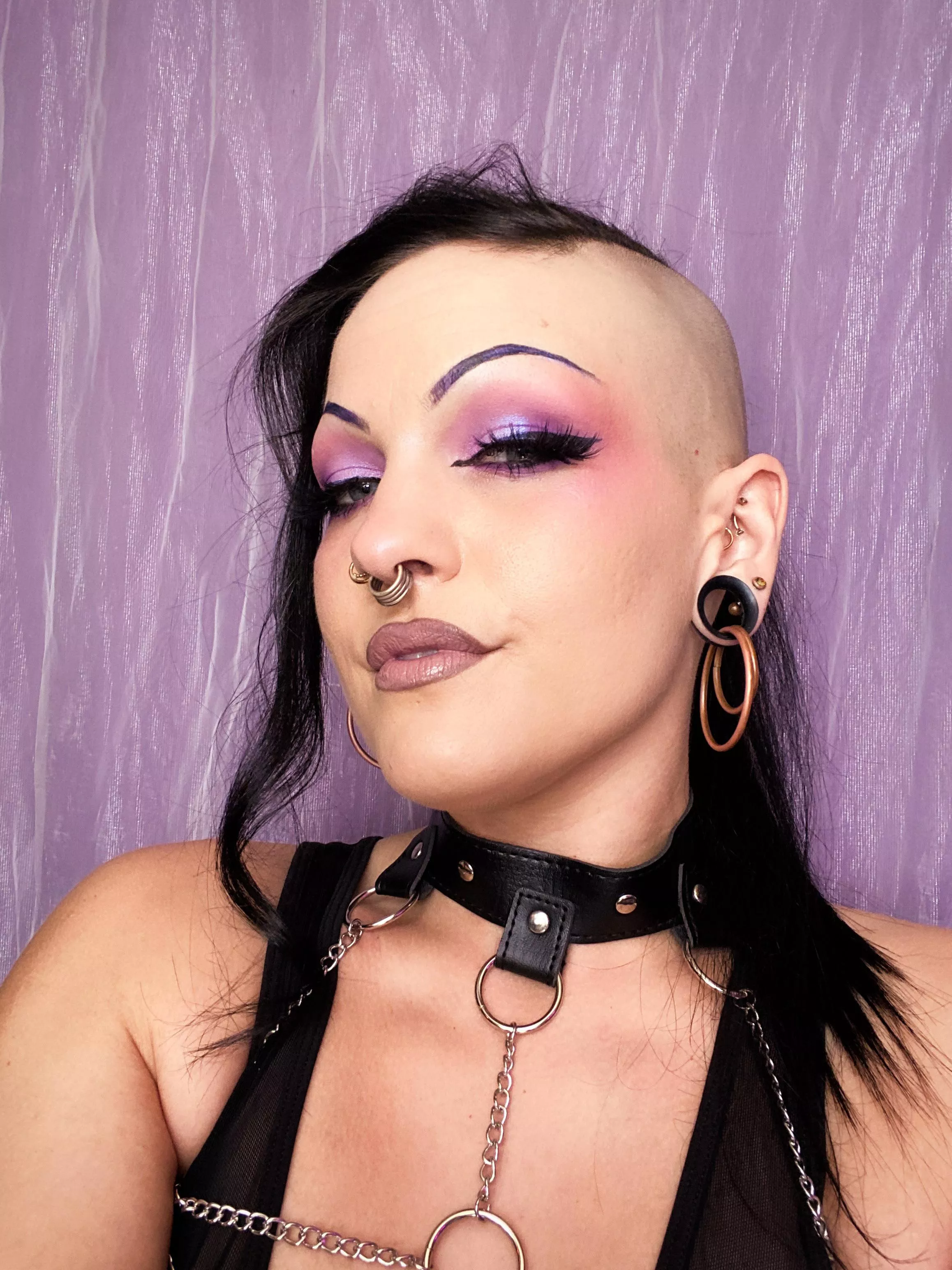 What goth baby doesn’t love pink and purple 💜🥰