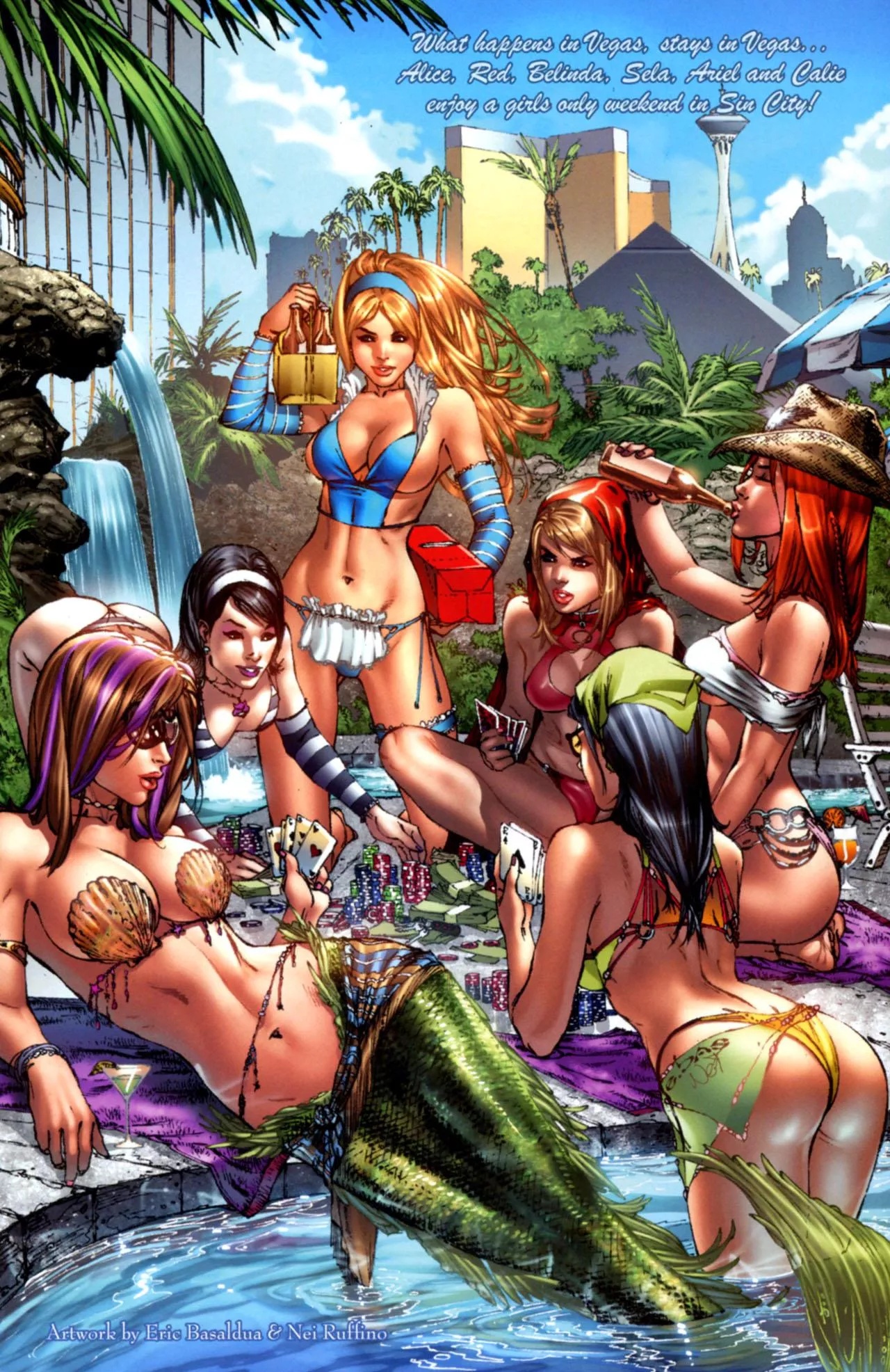 What happens in Vegas, stays in Vegas [Grimm Fairy Tales Swimsuit Edition]