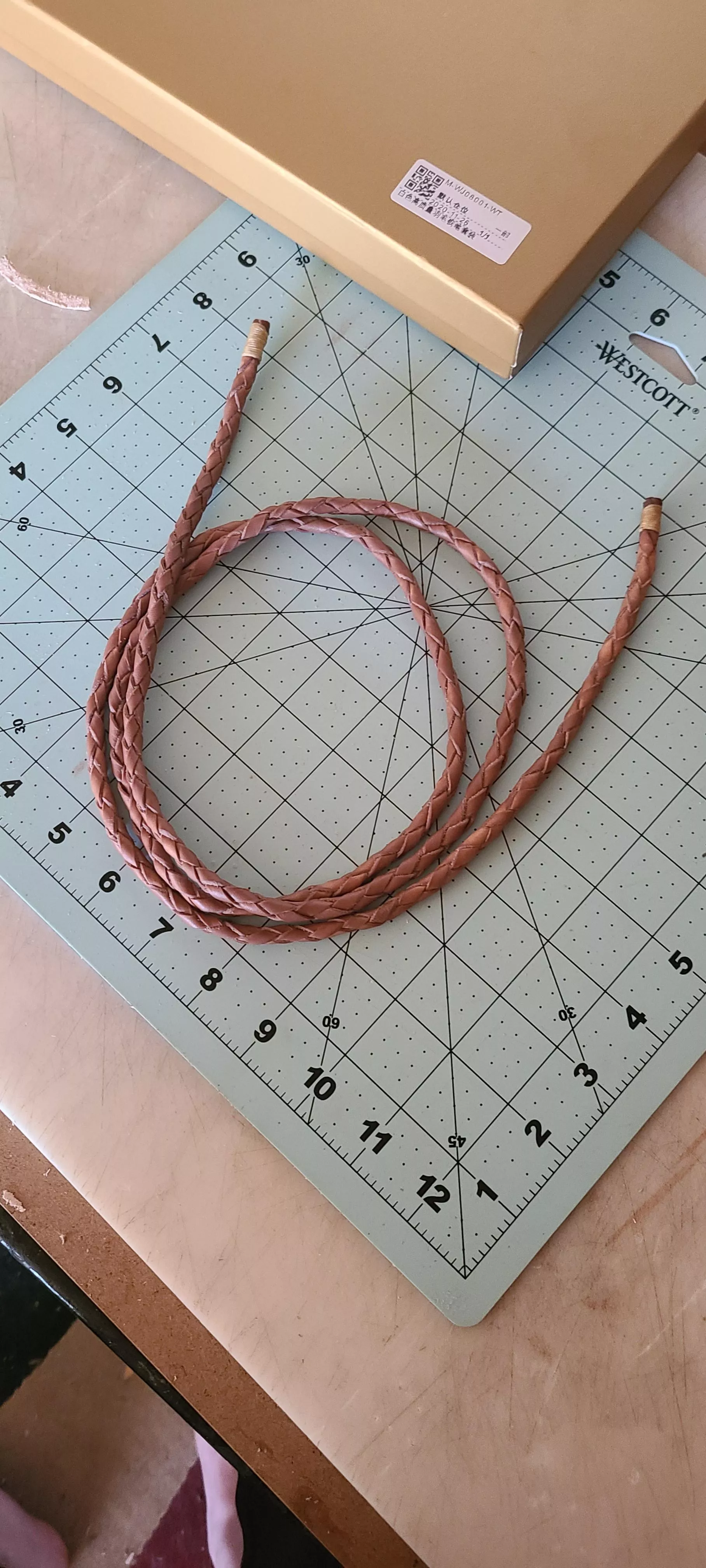 What is the concensus about leather rope for bondage? Good aesthetic? Prototype below.