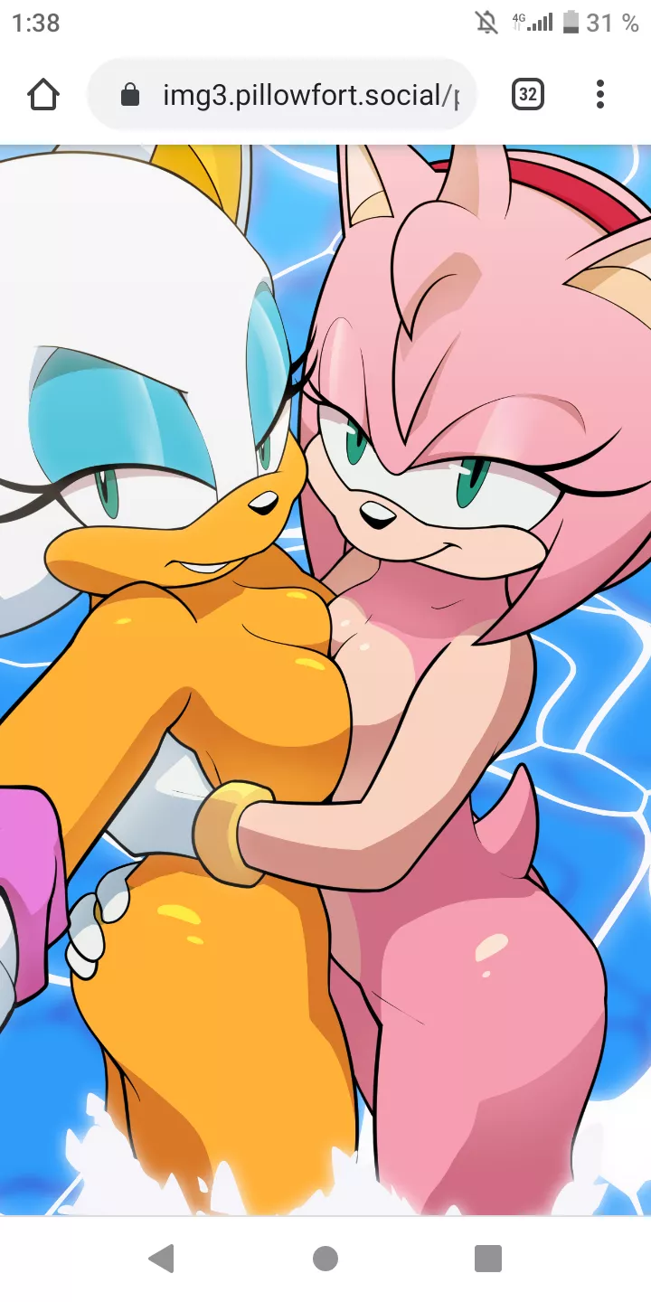 What would you do if you find Rouge and Amy naked in the streets?