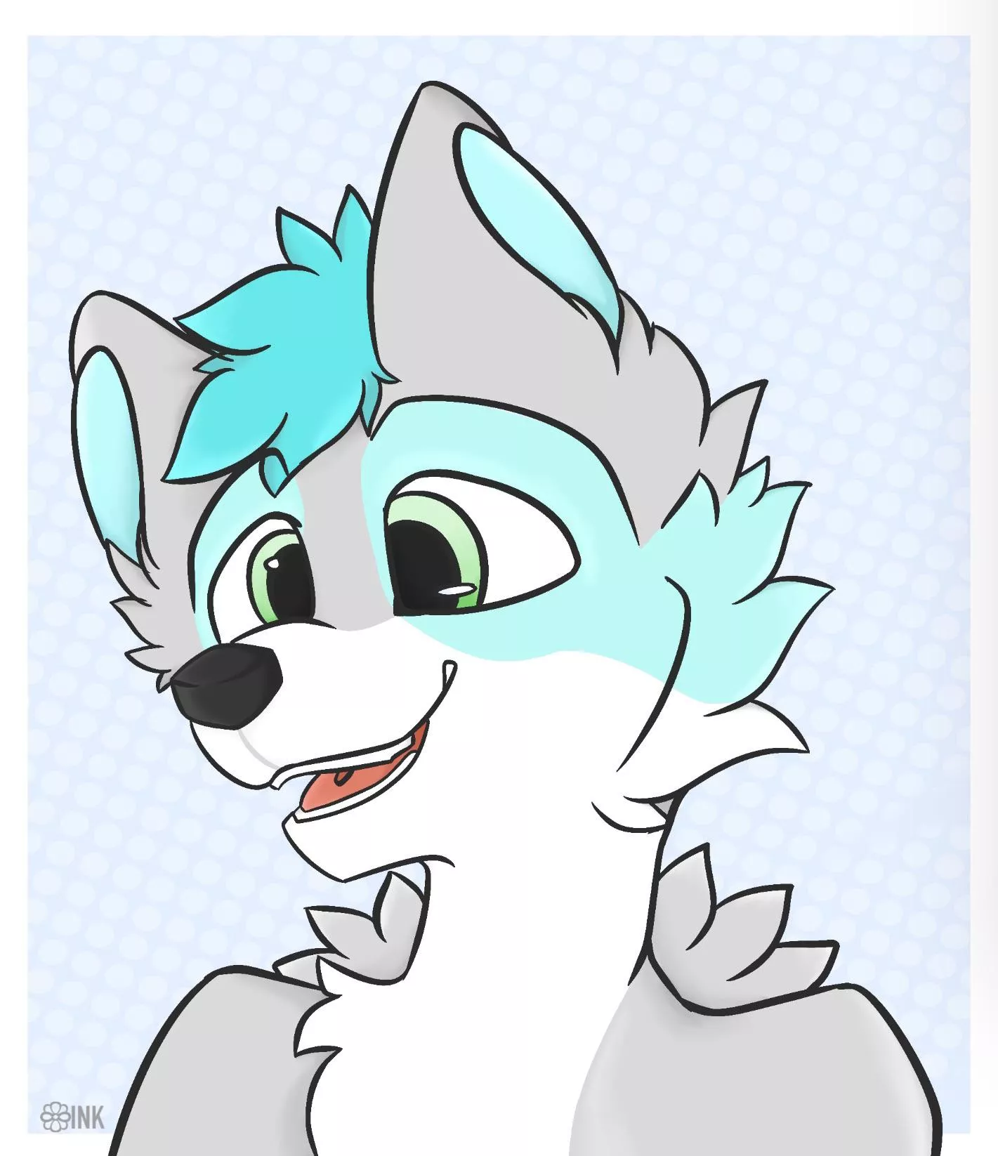 Whatâ€™s he looking at? (Art by me)