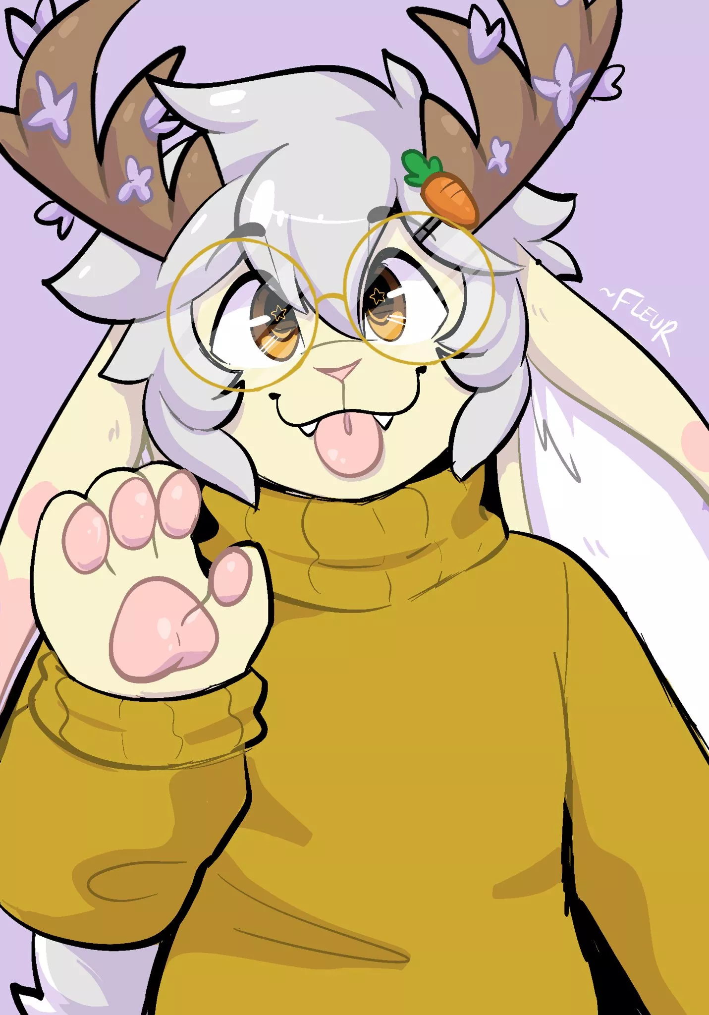 What’s up, doc? (Art by me: @Fleurfurr on twitter)