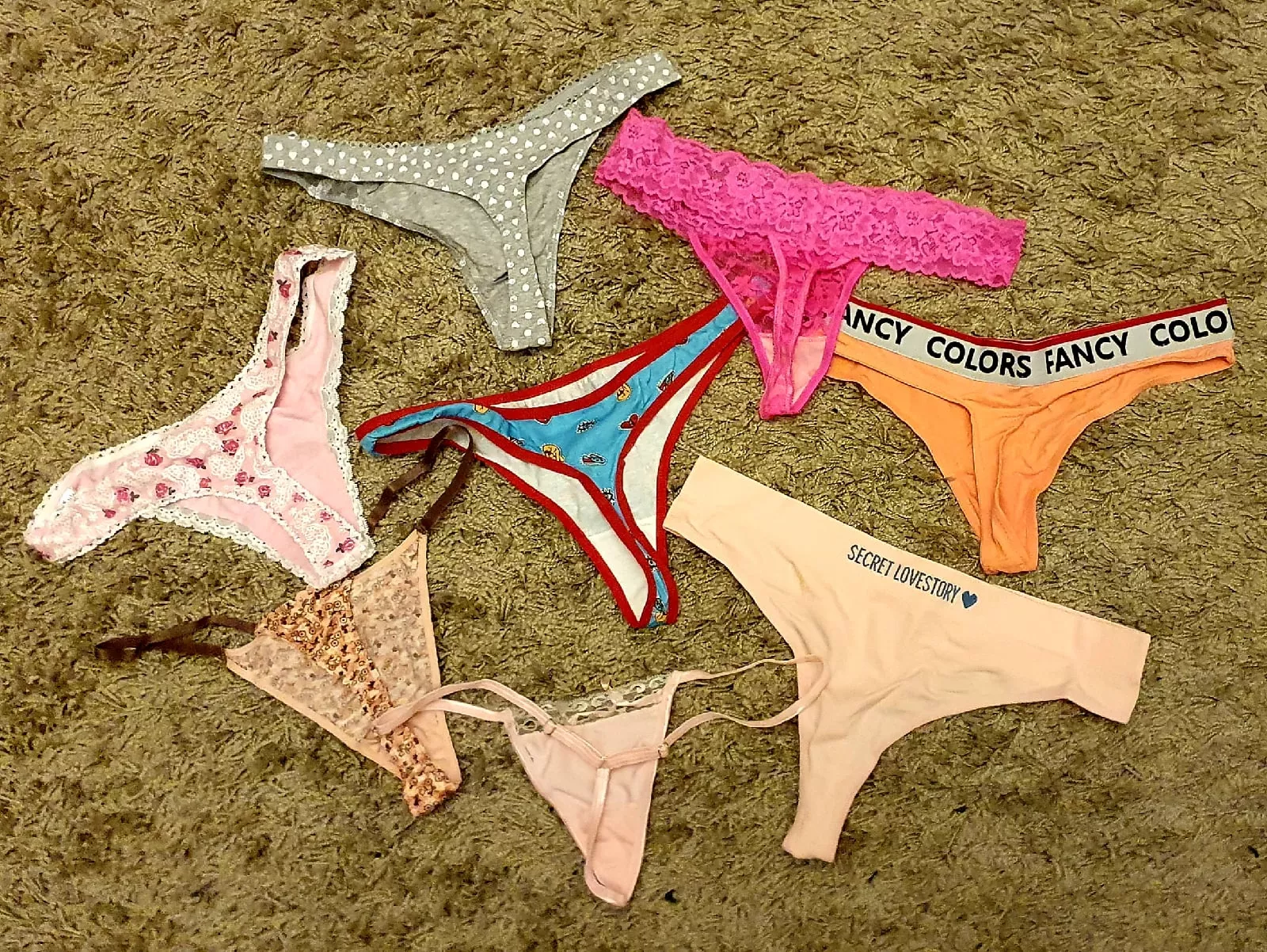 Which Thong Should I Cum On First?