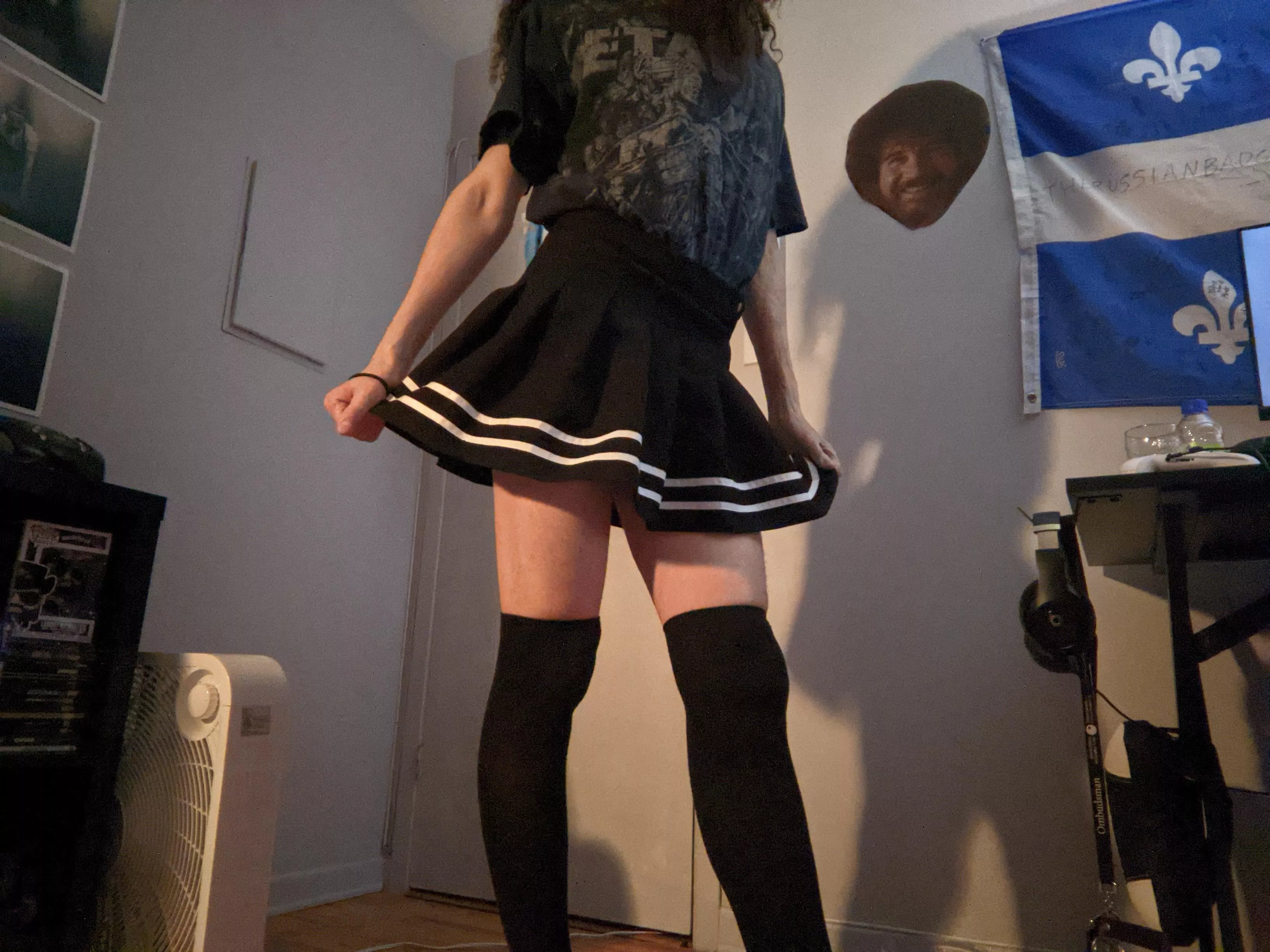 Whipped out the old skirt uwu