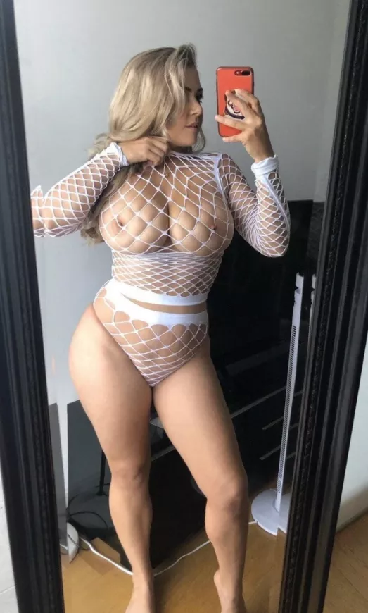 White fishnets