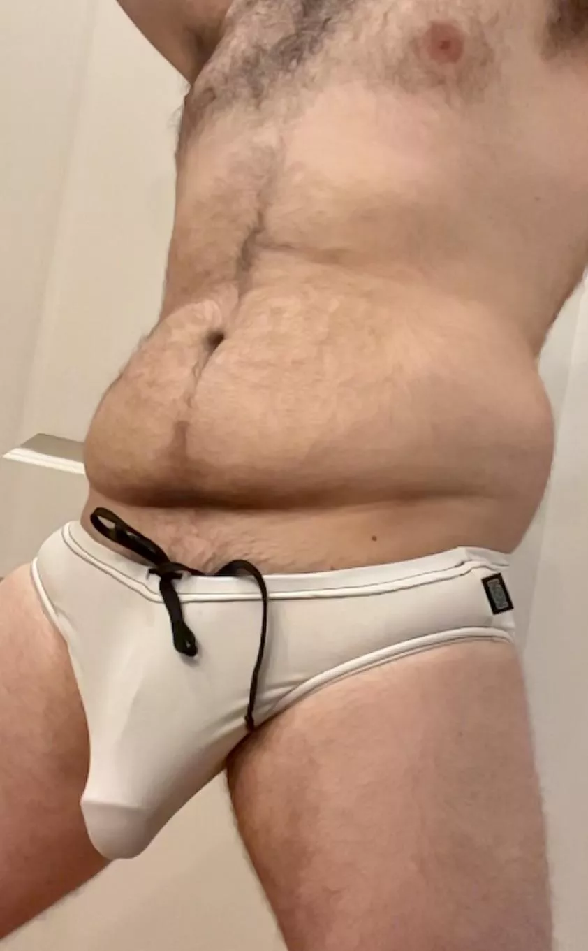 White Speedo for you guys