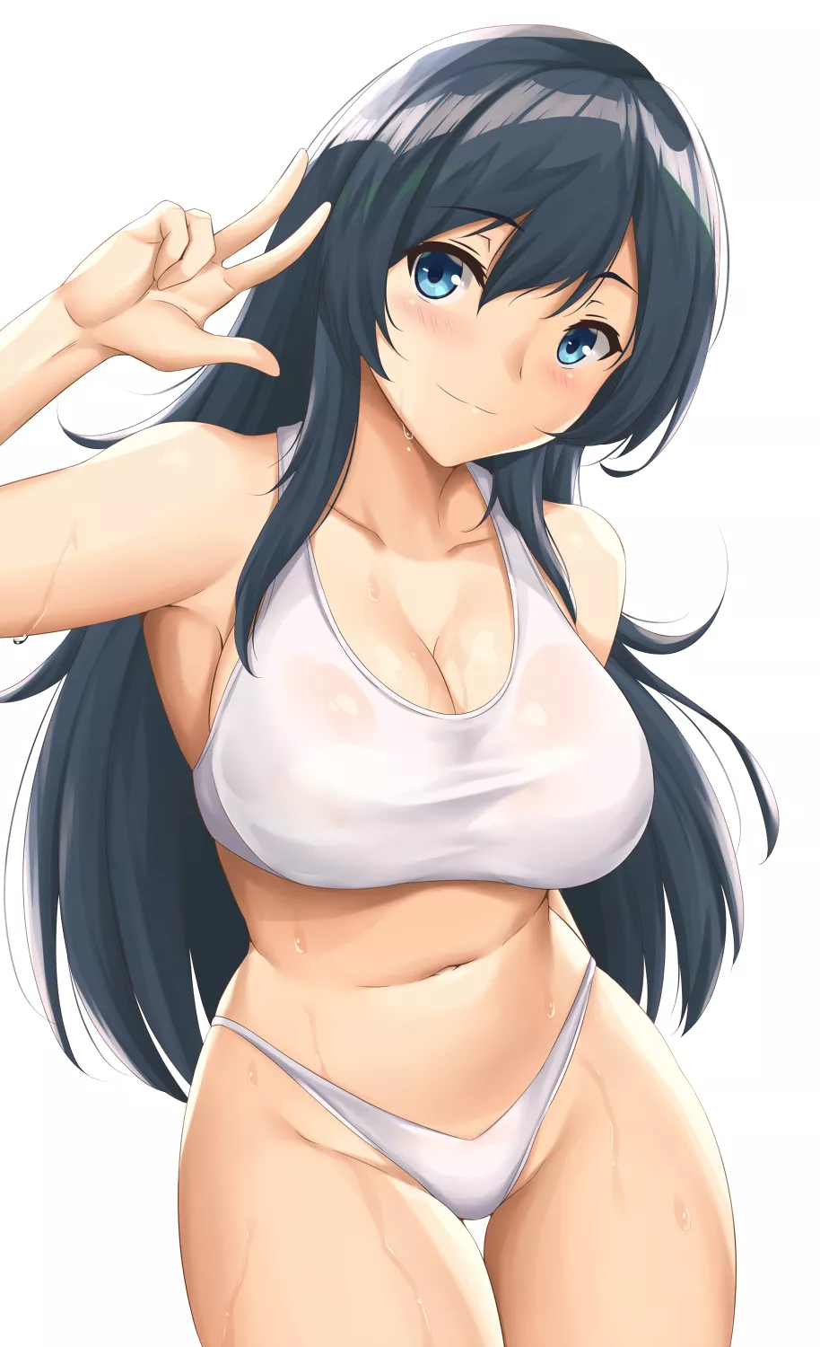 White Swimsuit [Original]