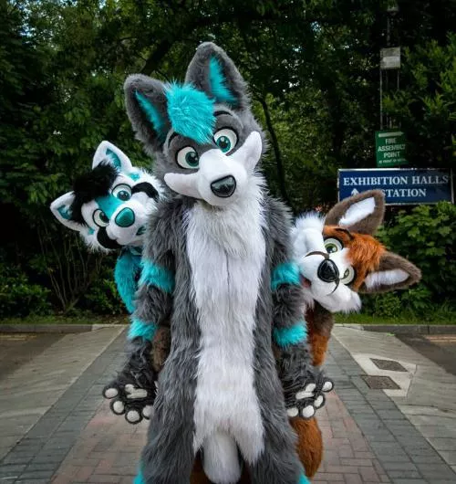 Who are the furries pictured here? The Wikimedia Commons states it was taken at a â€œprivate meetâ€ in 2012.