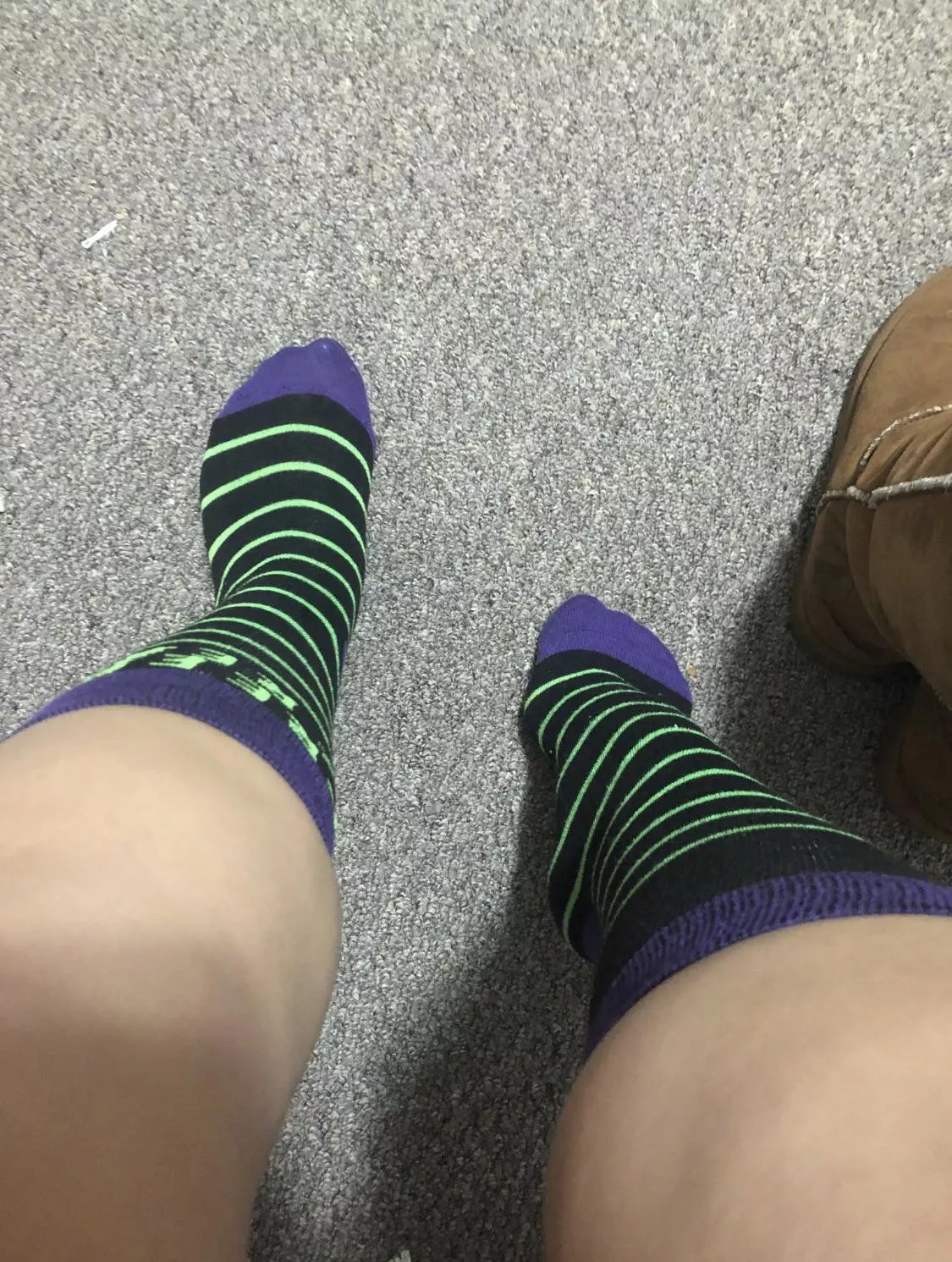 Who doesn’t love striped socks?