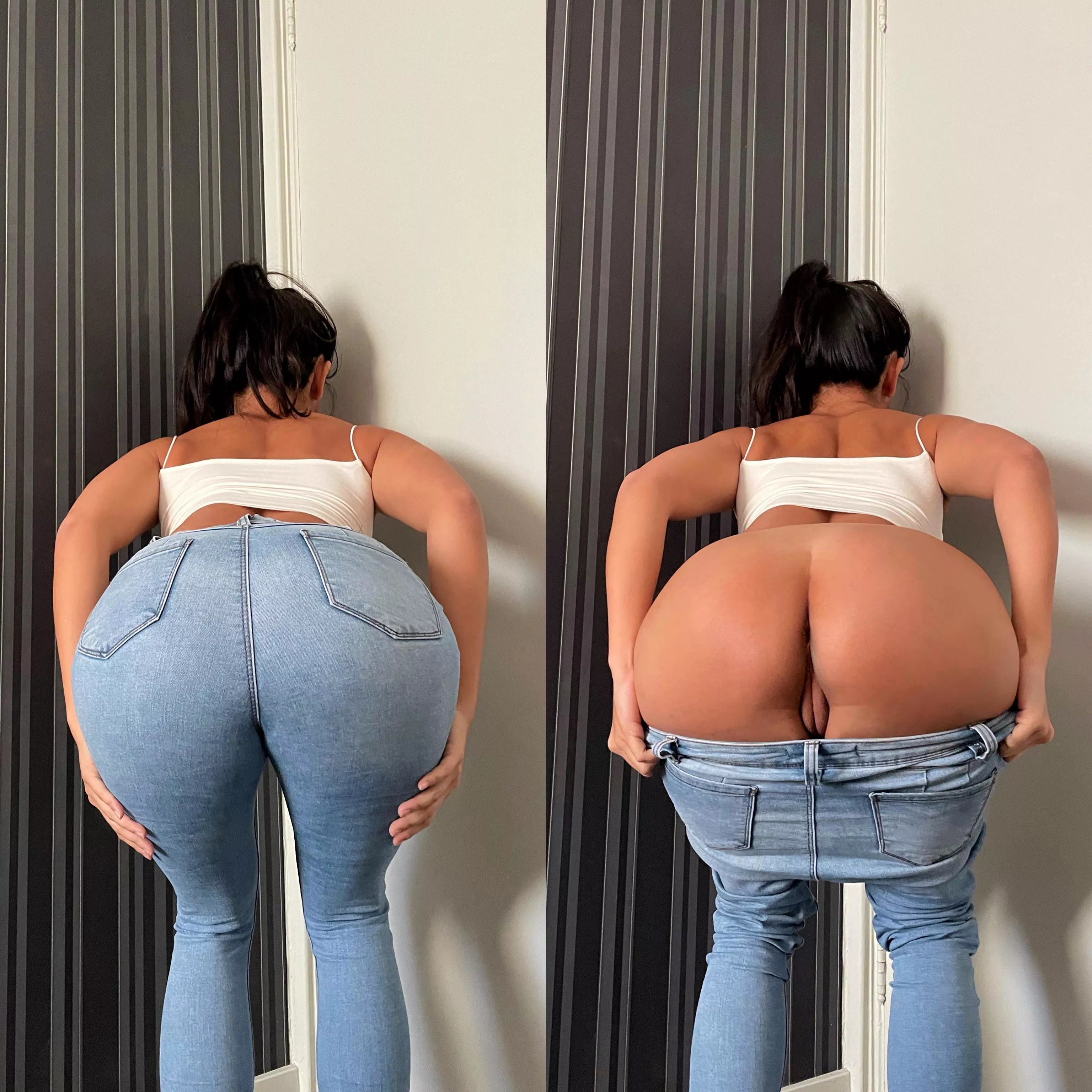 Who else loves ass in tight jeans?