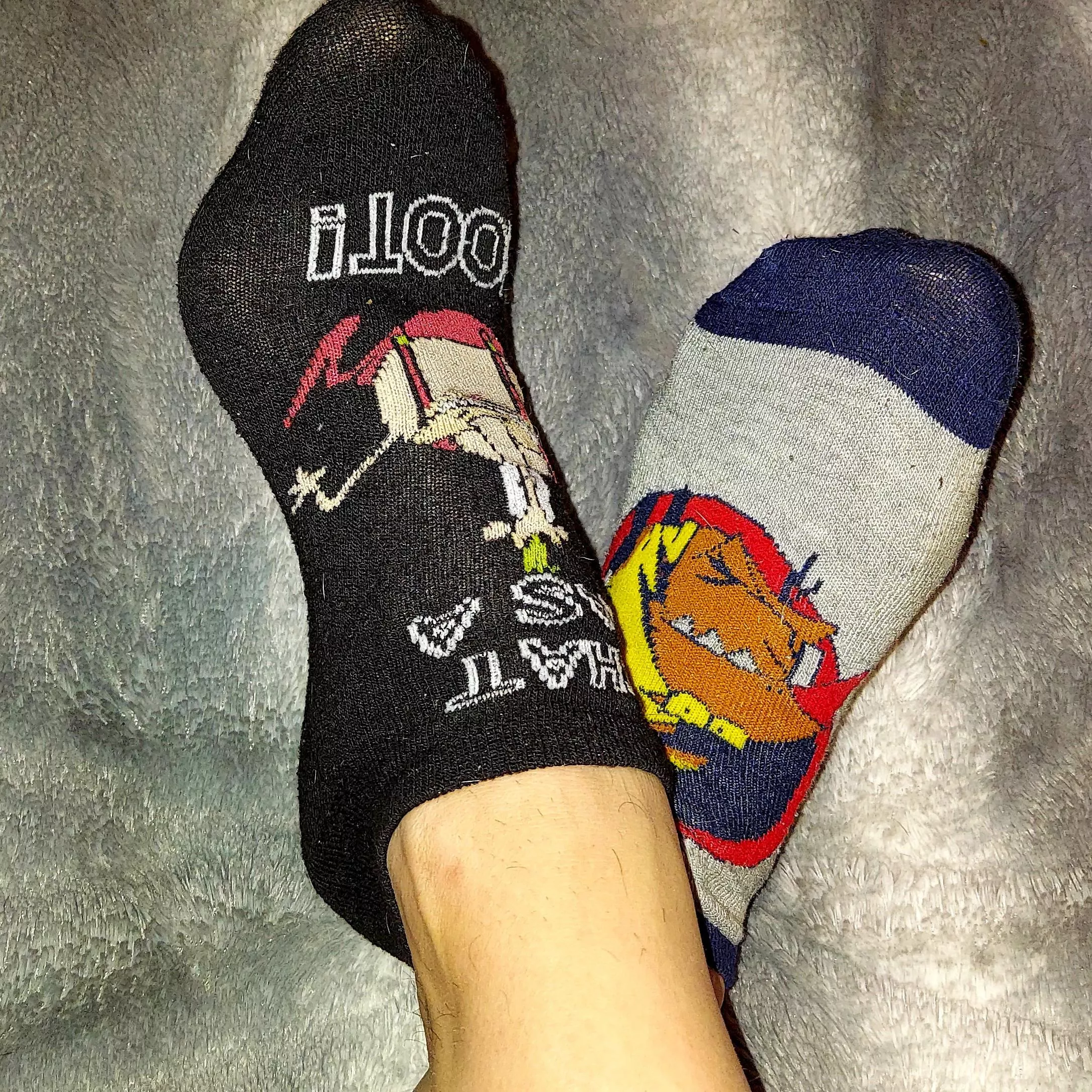 Who remembers these characters? Or just likes these socks?