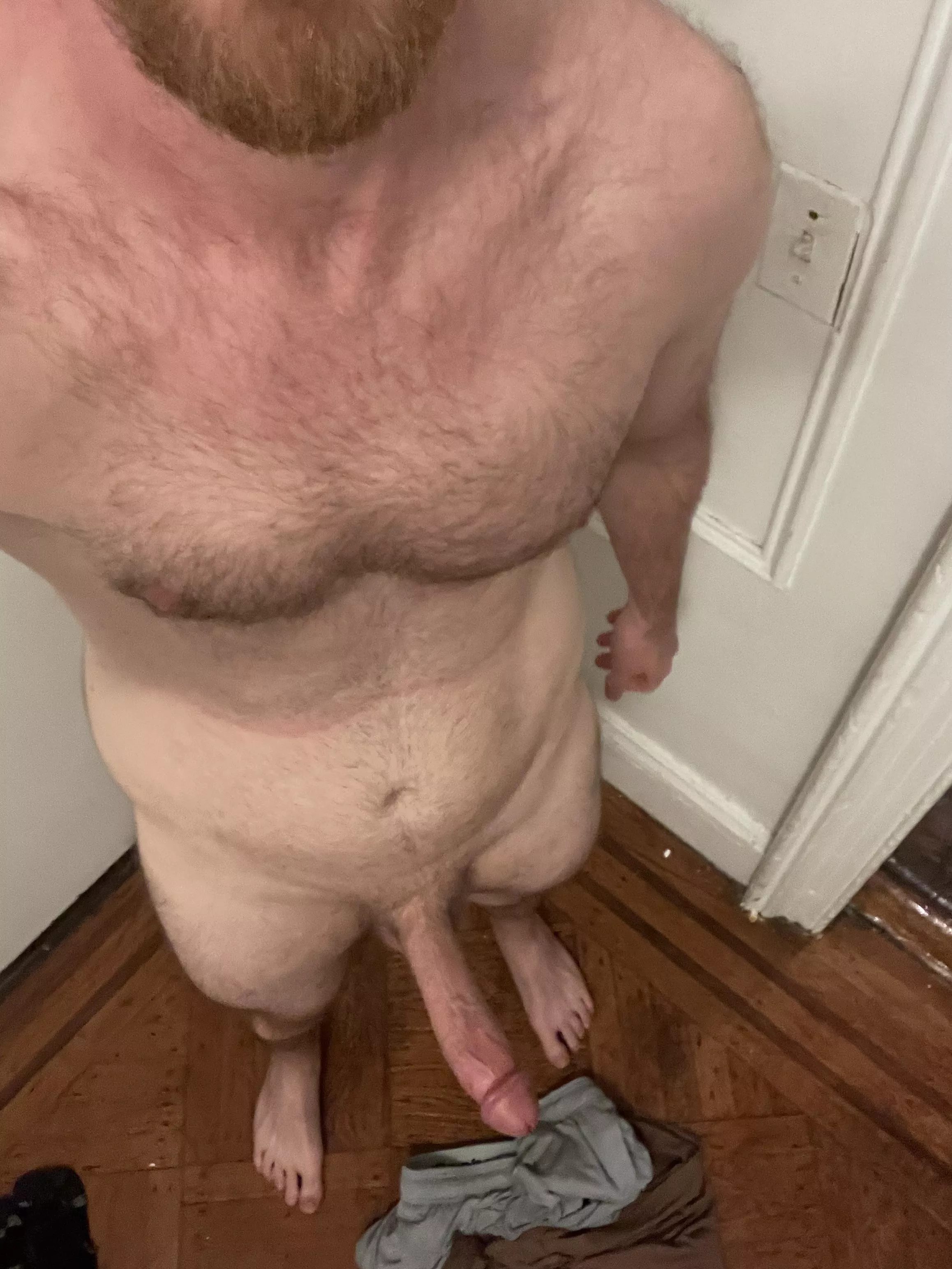 Who says chivalry is dead? I stripped off my clothes so you have some padding to kneel on [37]