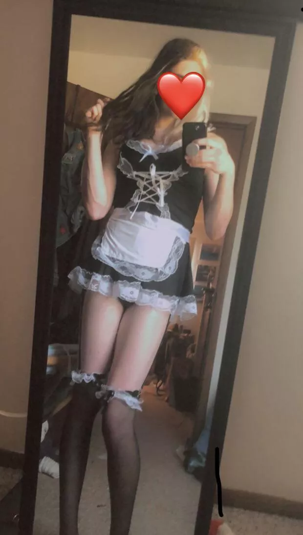 Who wants their own sissy maid?