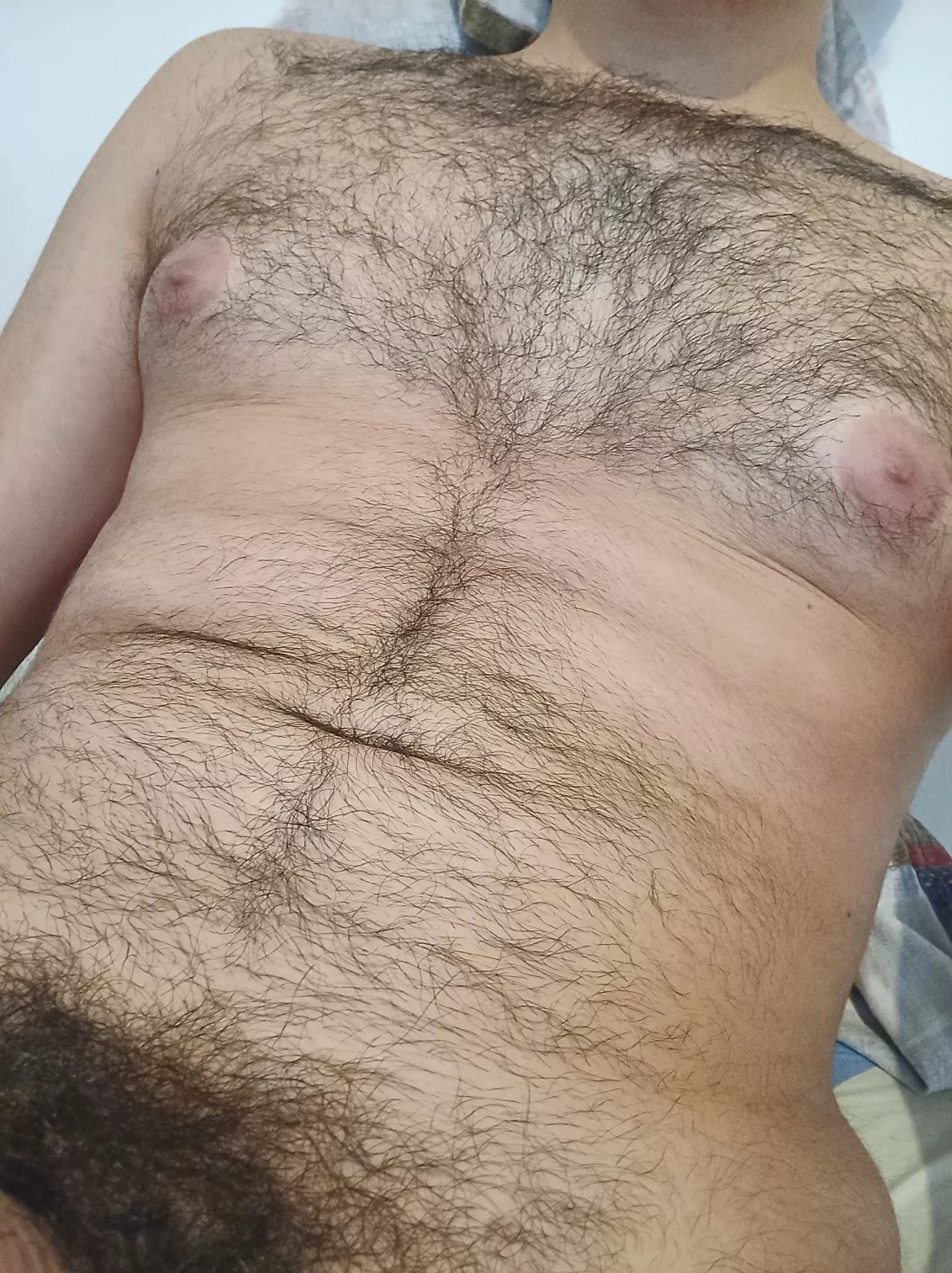 Who wants to breastfeed on my man boobs?