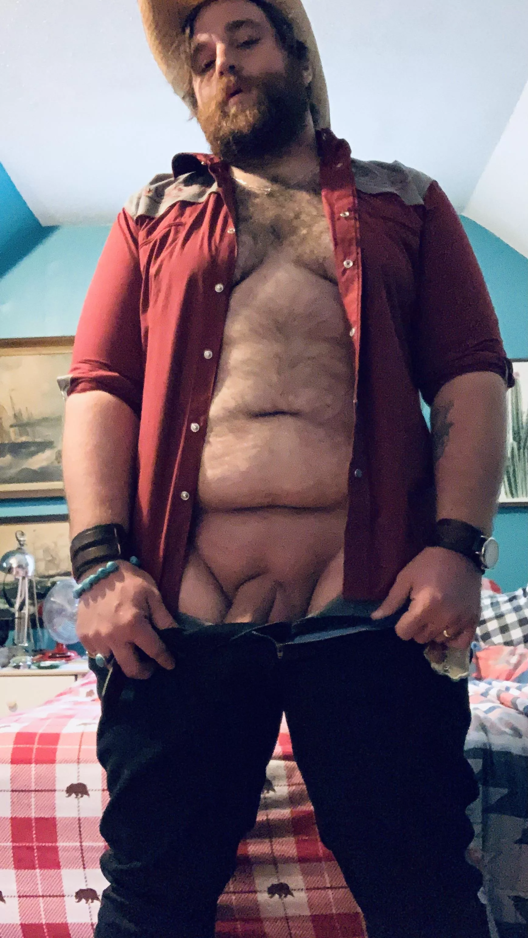 Who wants to ride this cowboy?