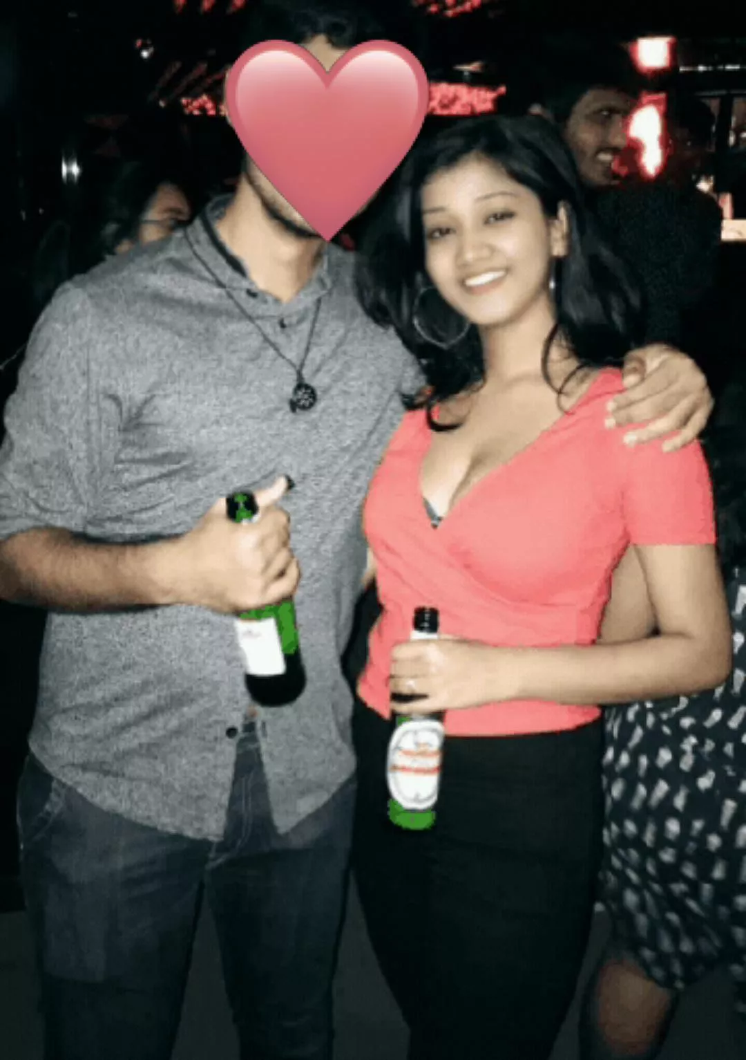 Who would love my indian girlfriend when I'm not at home?