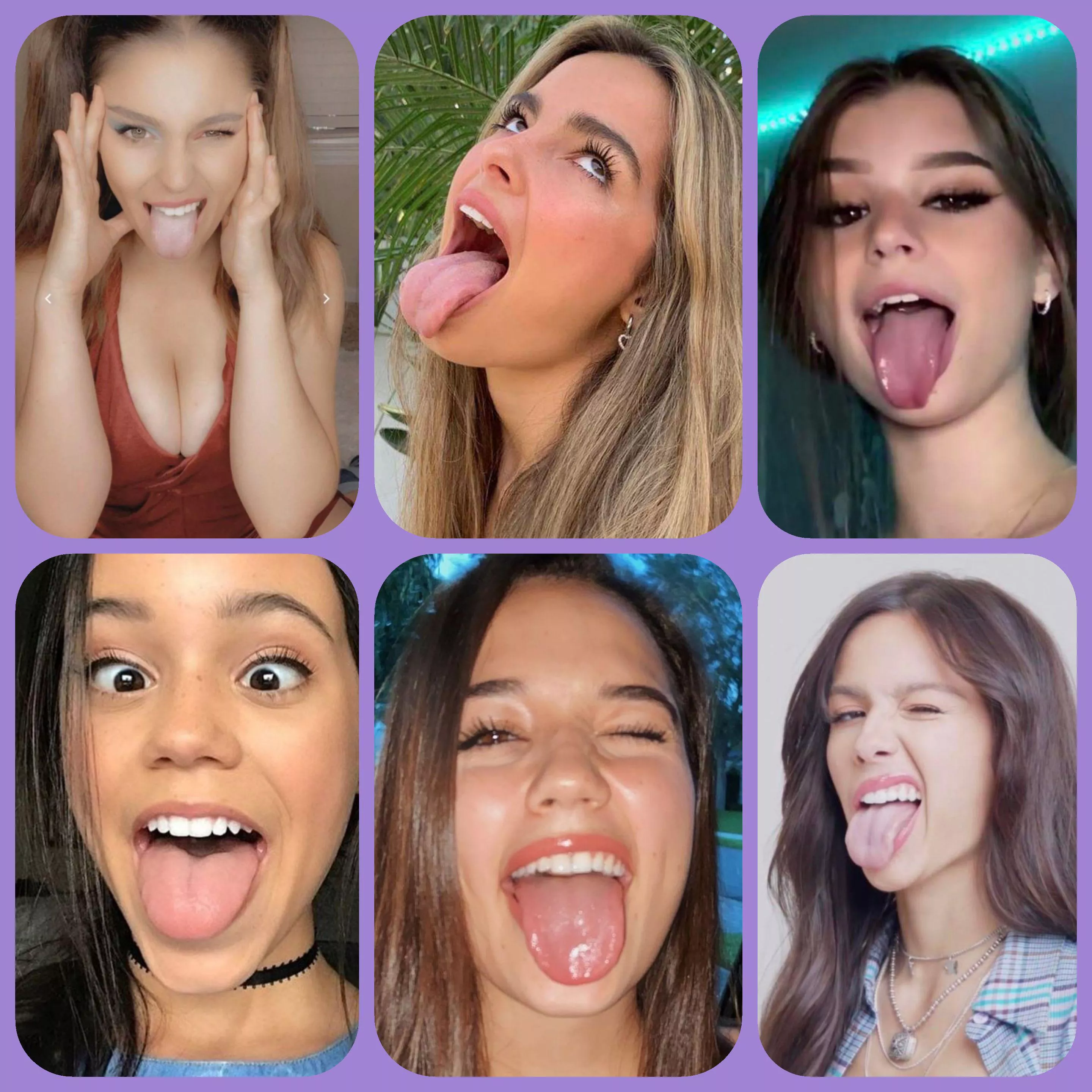 Who would you cover? Taya Miller, Addison Rae, Brooke Monk, Jenna Ortega, Sofia Gomez and Olivia Rodrigo