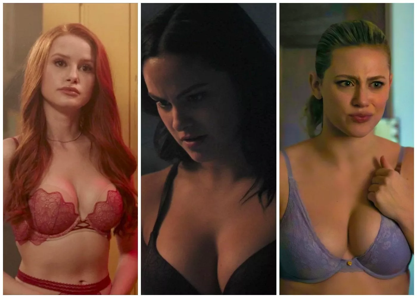 Who would you fuck and why? Madelaine Petsch, Camila Mendes and Lili Reinhart are goddesses