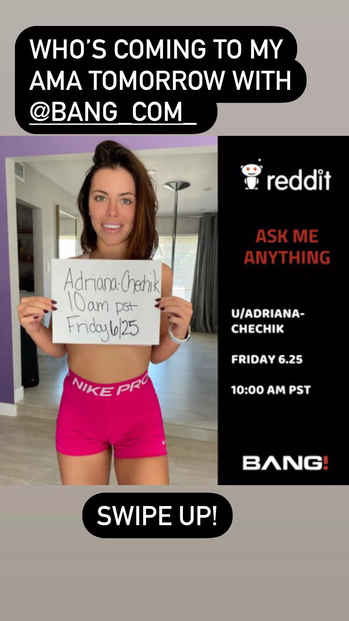 Whoâ€™s hoing my LIVE AMA @ 10am tomorrow