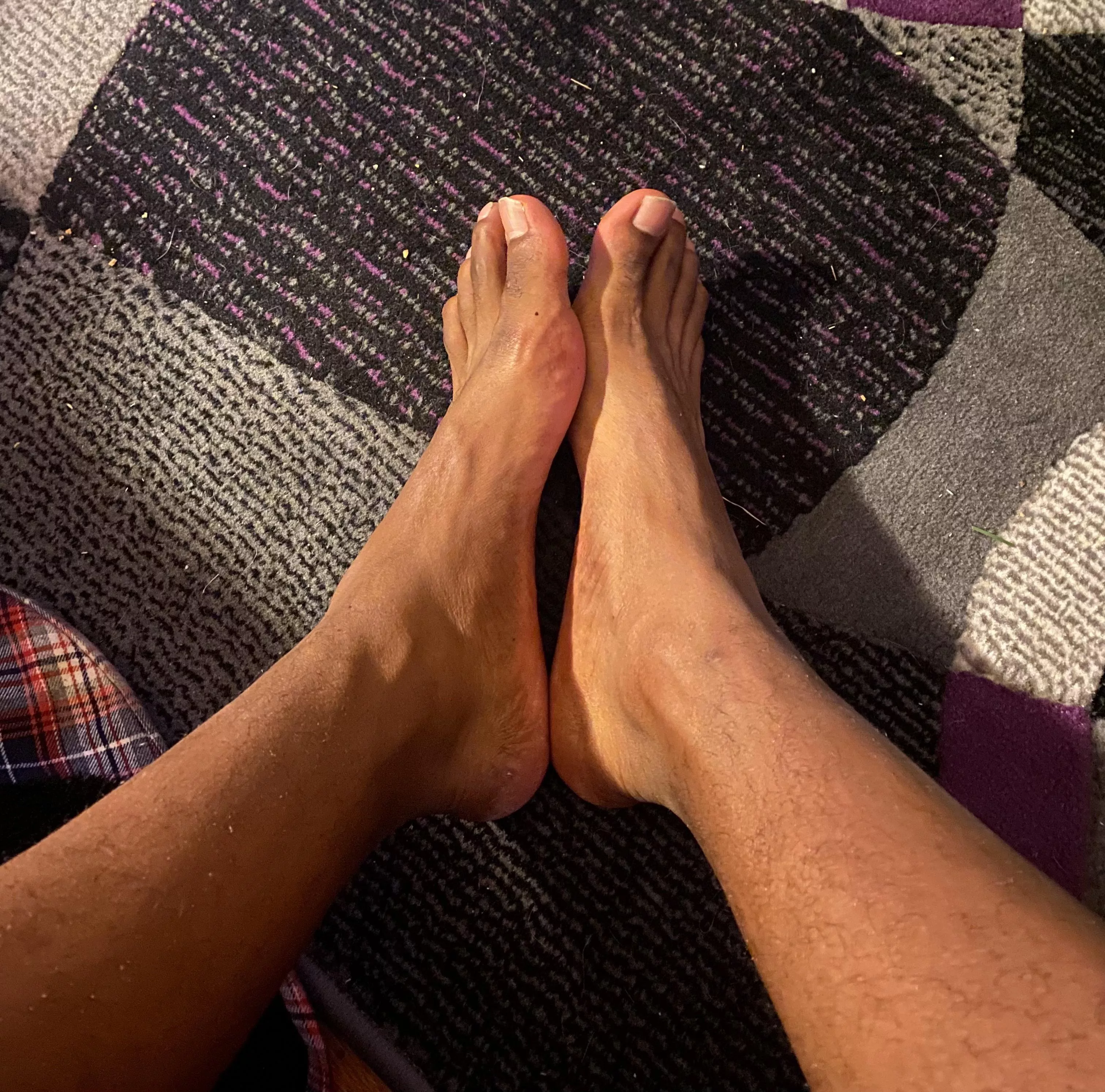 Who’s sucking my toes?