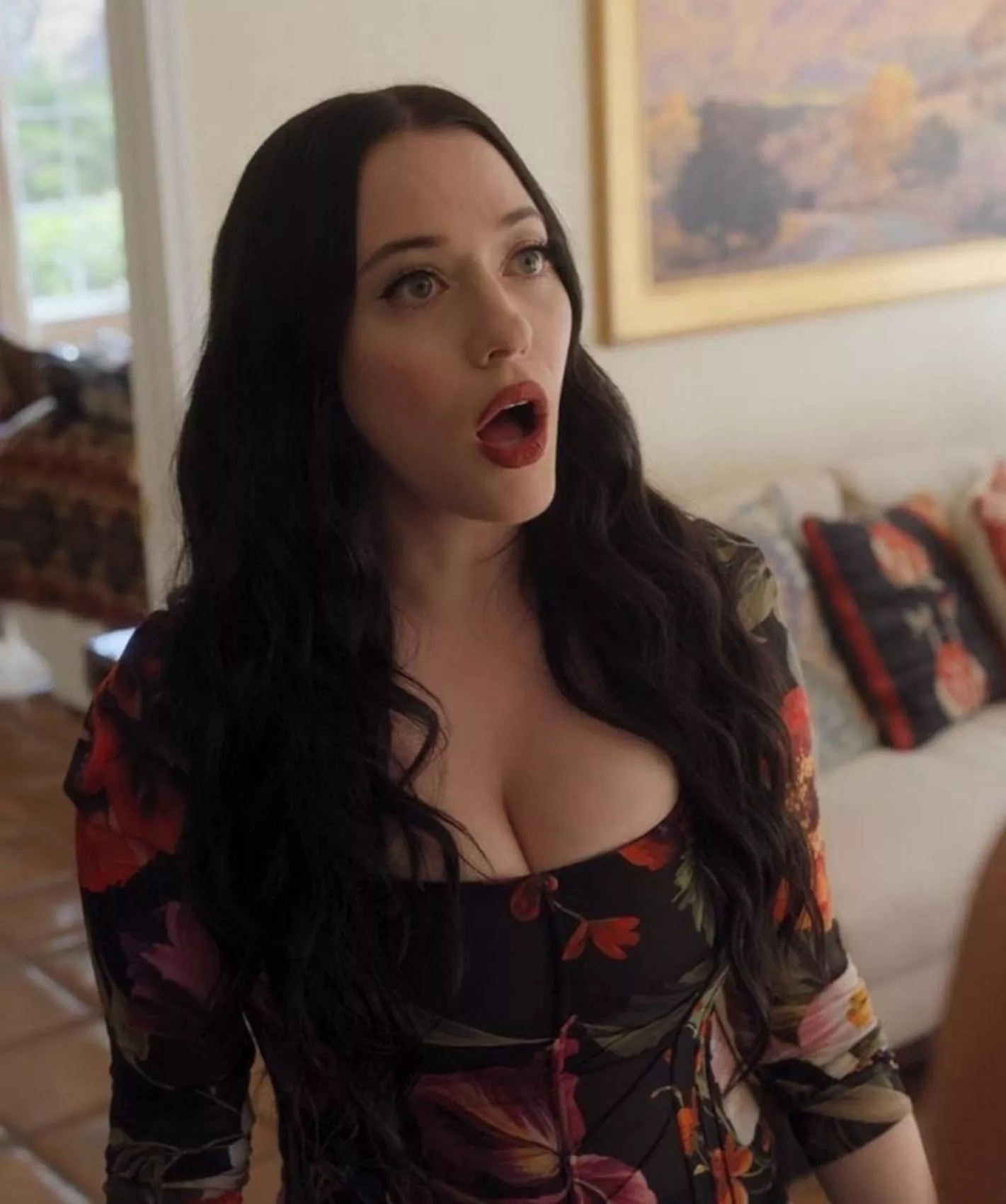 Why is Kat Dennings shocked?