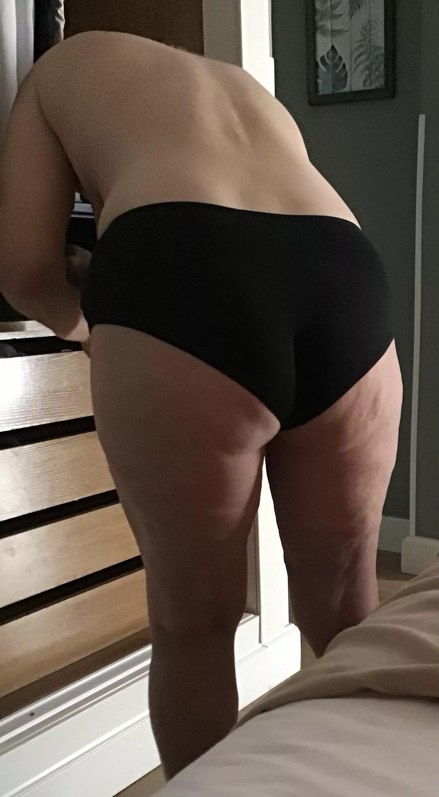 Wife in Black panties