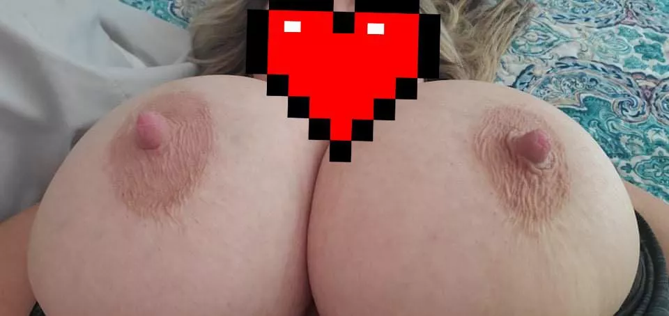 Wifes hard nips she sent me at work