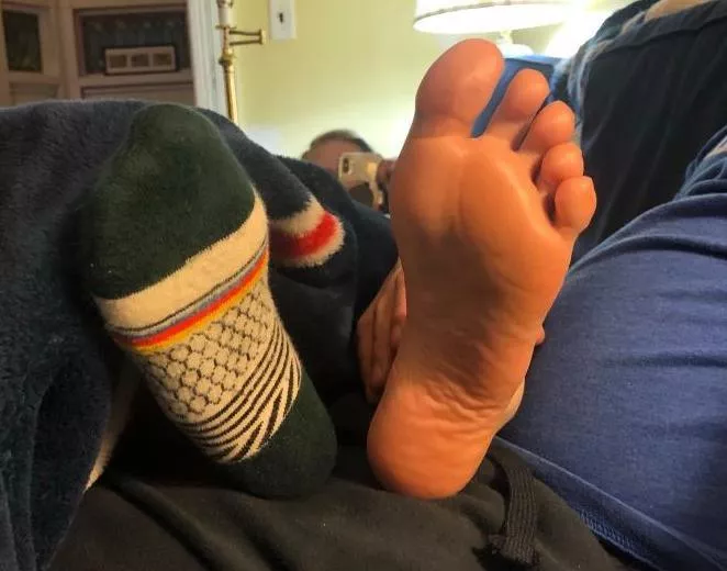 Wife’s sweaty soles