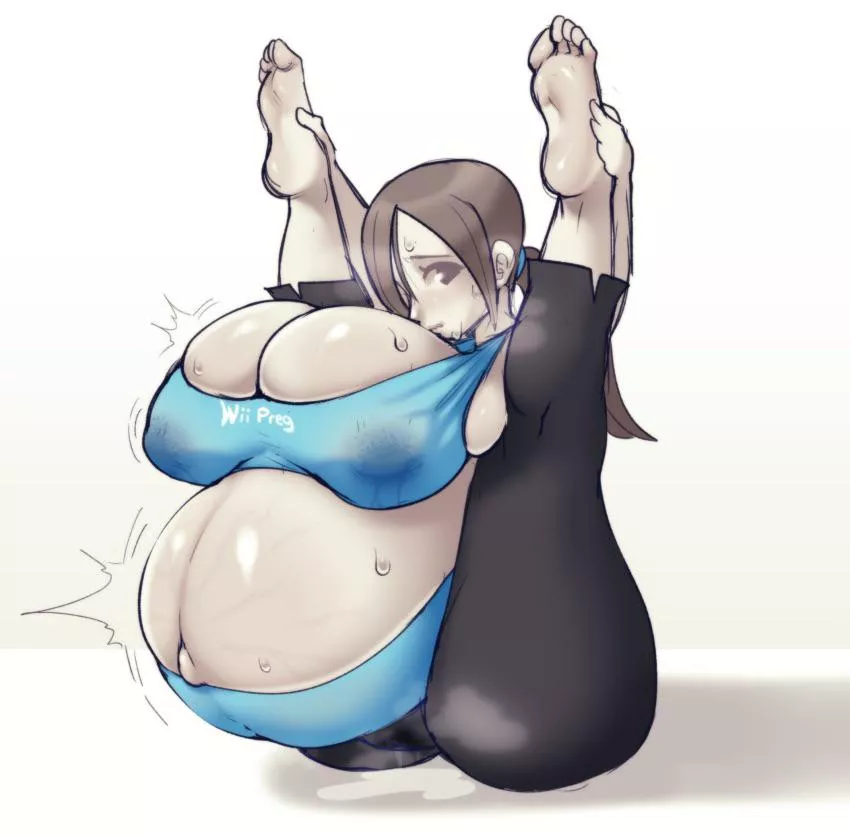 Wii Fit Trainer Stretching - [Hellbrain]